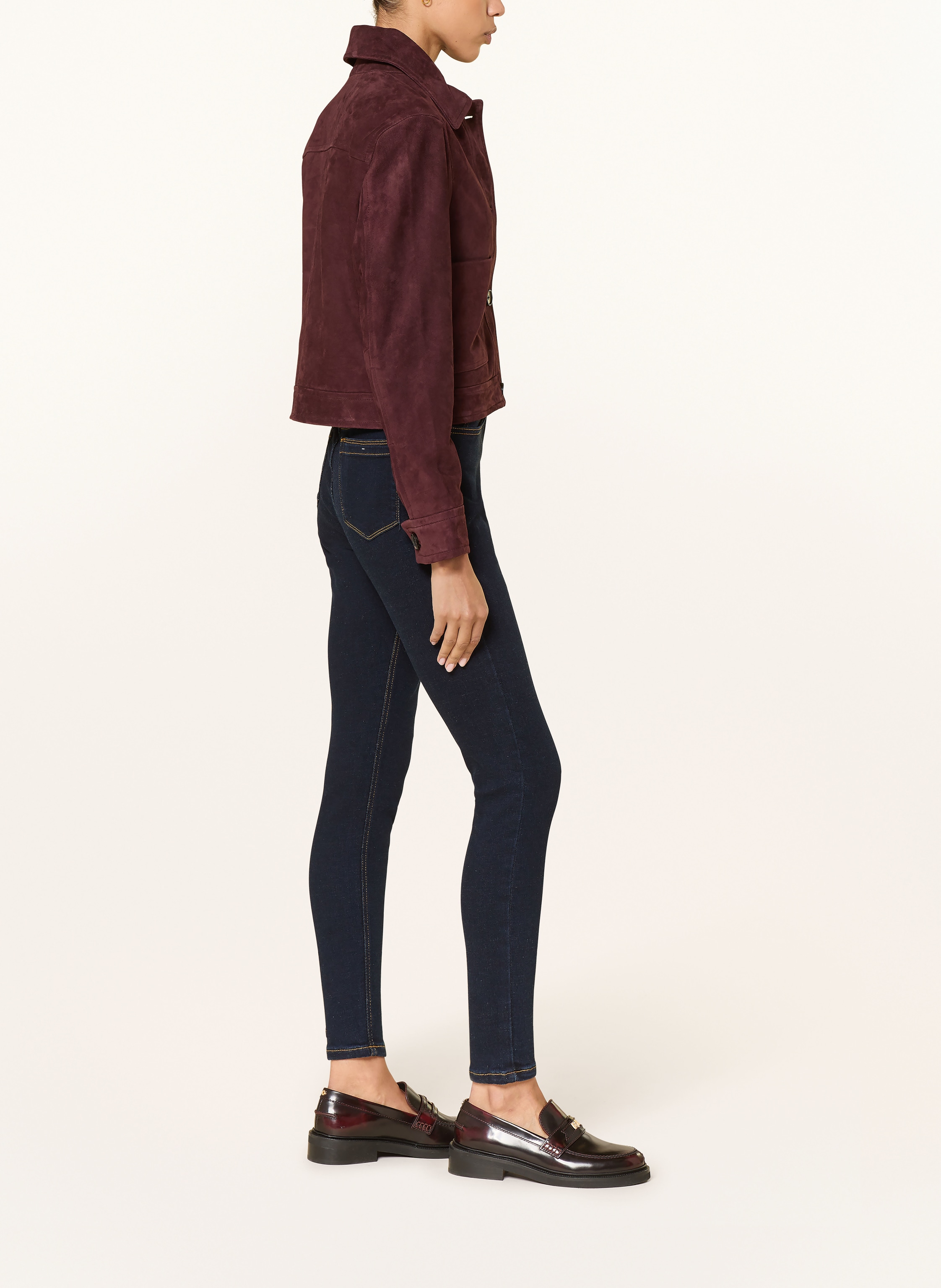 Thumbnail - Reiss Skinny Jeans Hattie blau