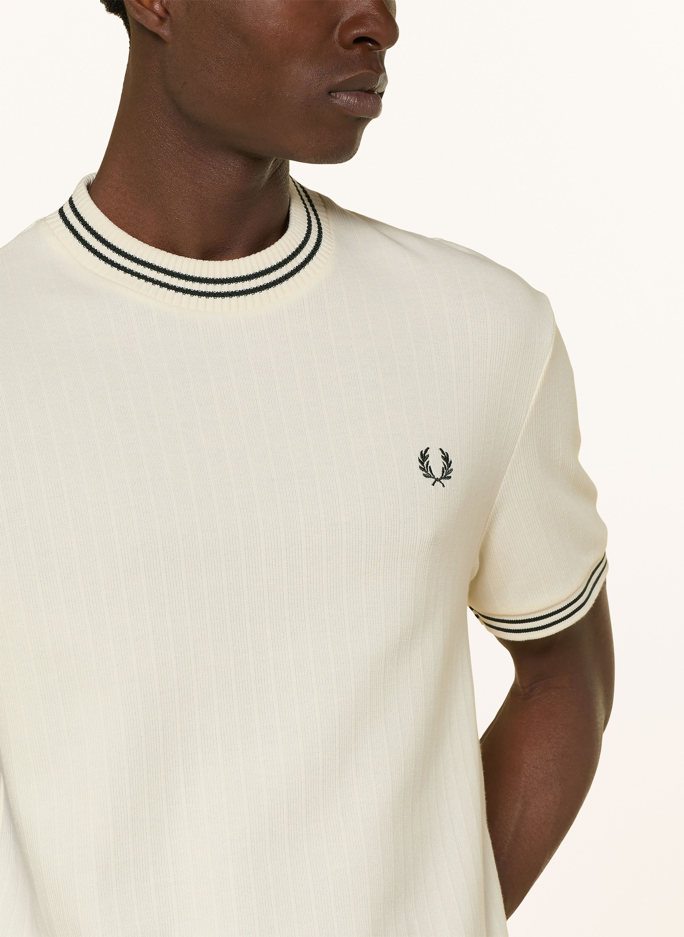 Thumbnail - Fred Perry T-Shirt weiss