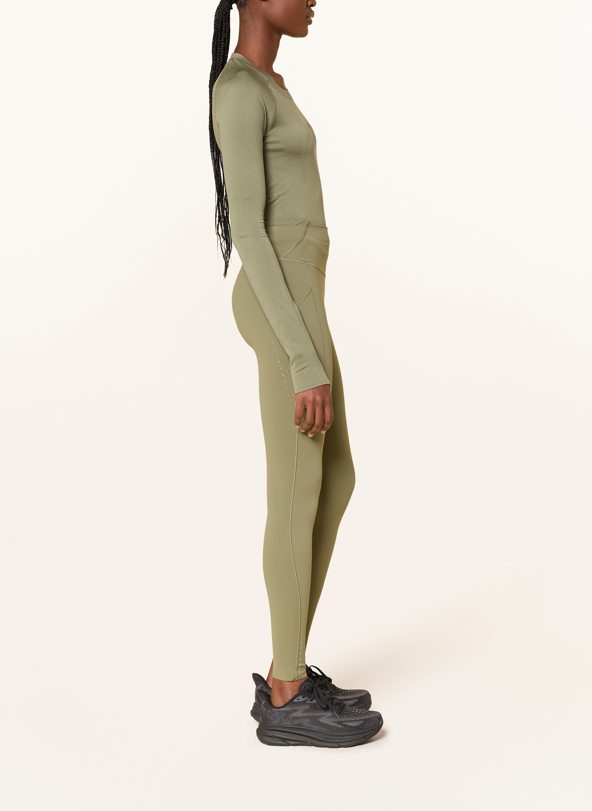 Thumbnail - Lululemon Tights Fast And Free Hr Run 28in gruen