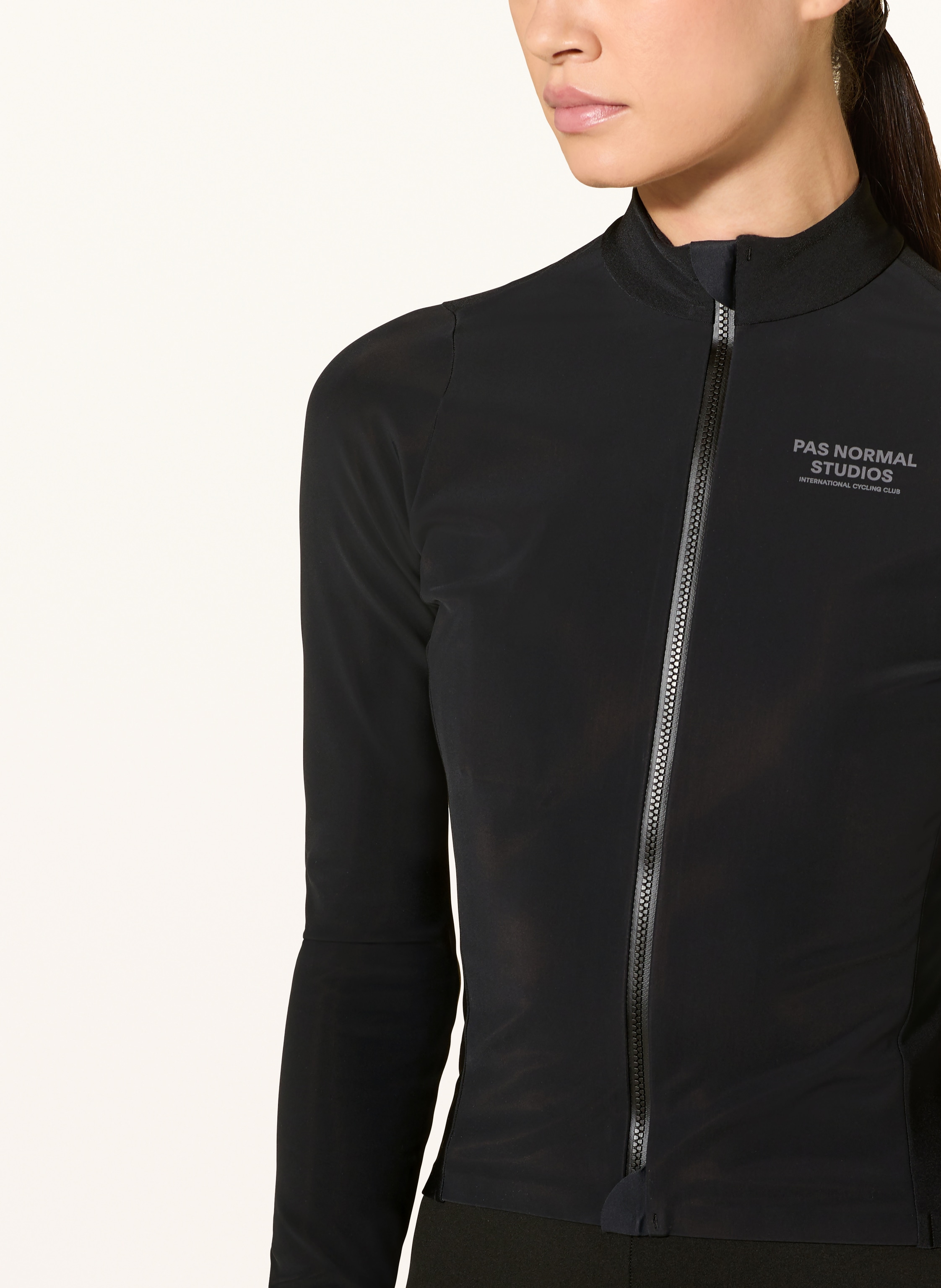 Thumbnail - Pas Normal Studios Radtrikot Mechanism Thermal schwarz