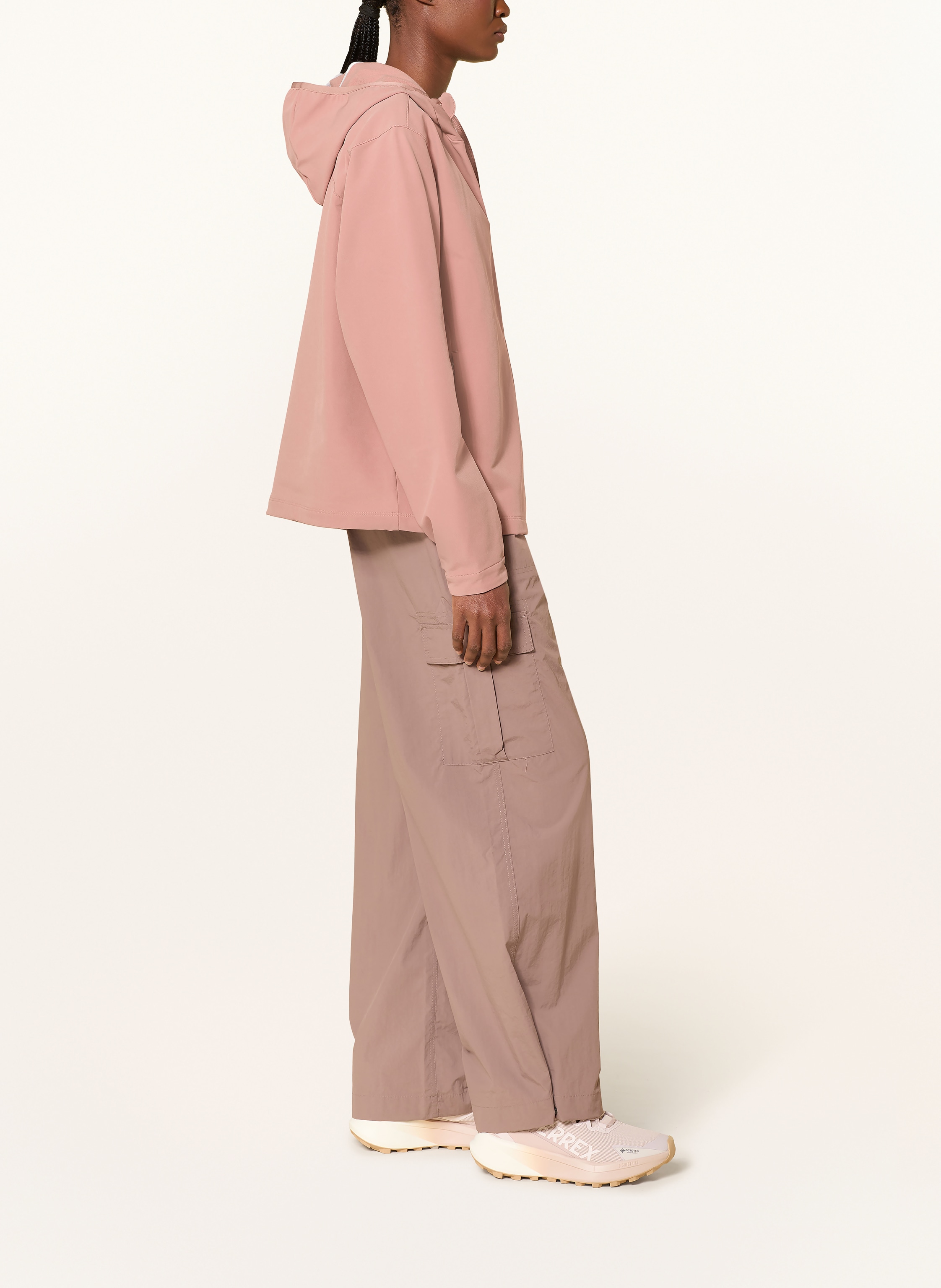 Thumbnail - Adidas Terrex Softshell-Jacke Multi rosa