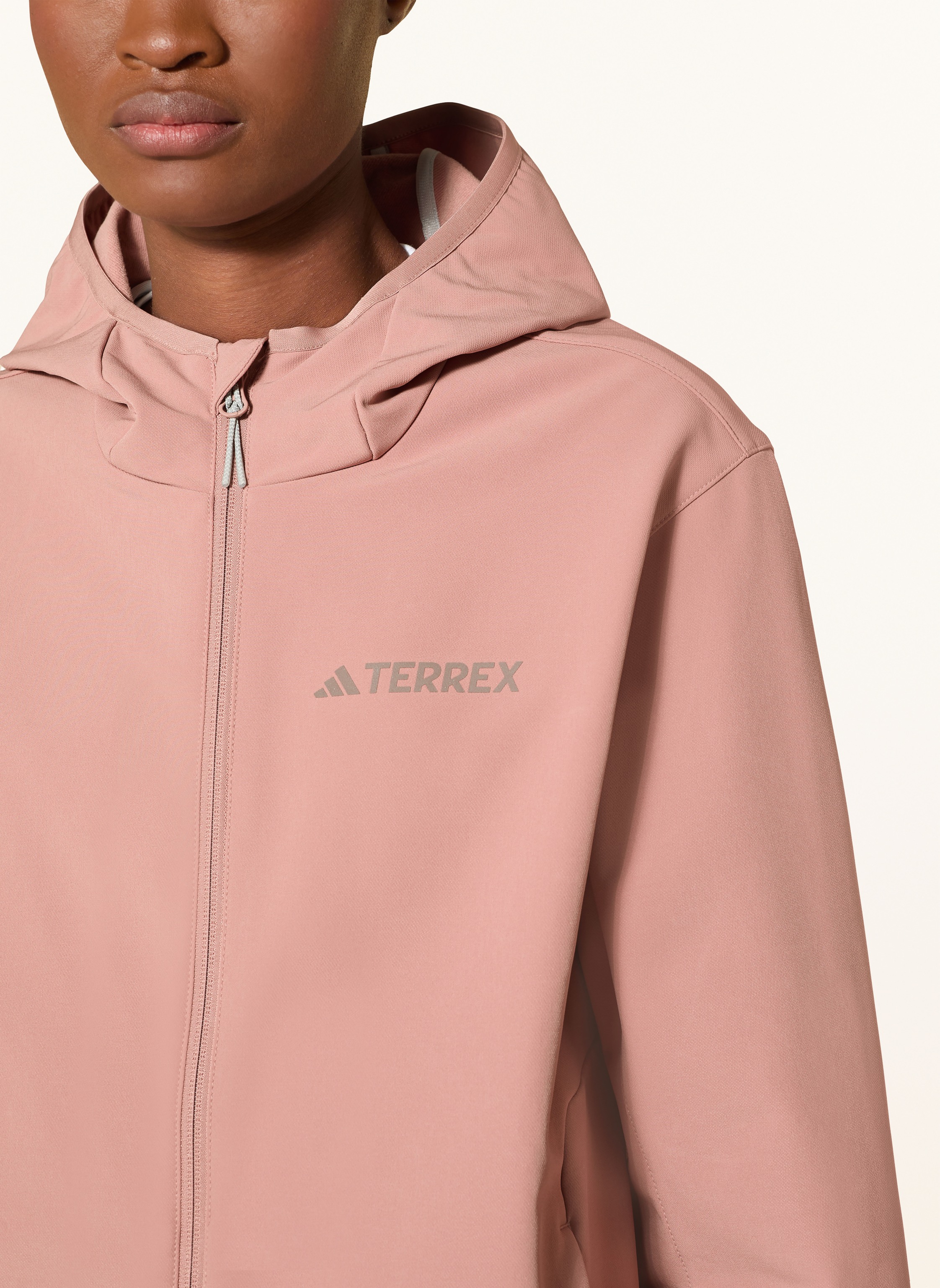 Thumbnail - Adidas Terrex Softshell-Jacke Multi rosa