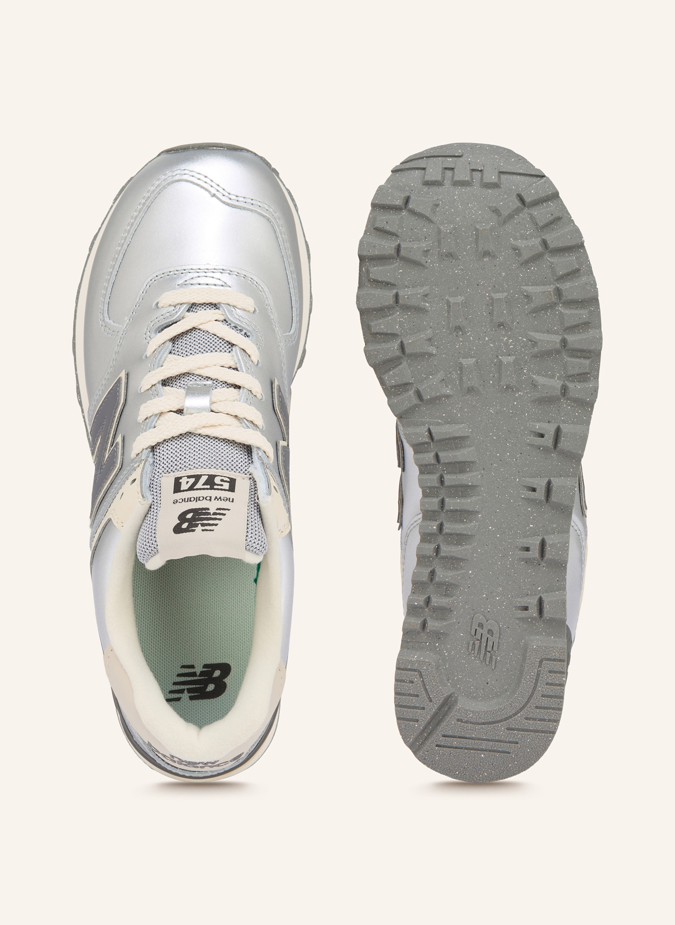 Thumbnail - New Balance Sneaker 574 grau