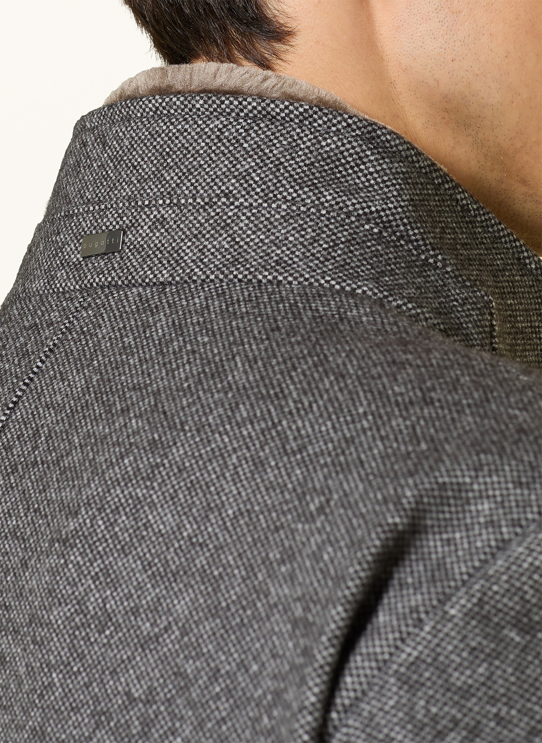 Thumbnail - Bugatti Mantel Mit Herausnehmbarer Blende grau