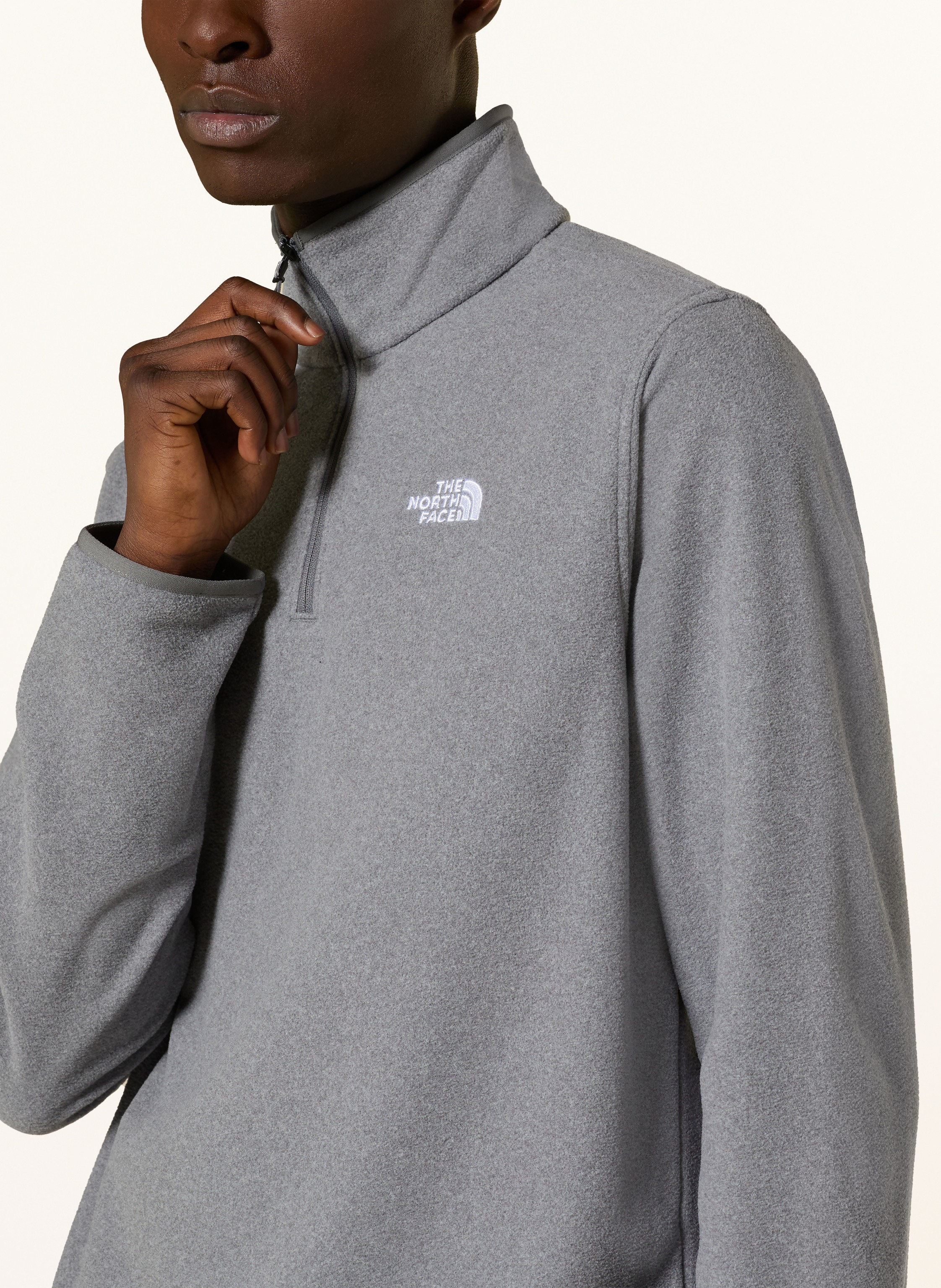 Thumbnail - The North Face Fleece-Troyer Glacier grau