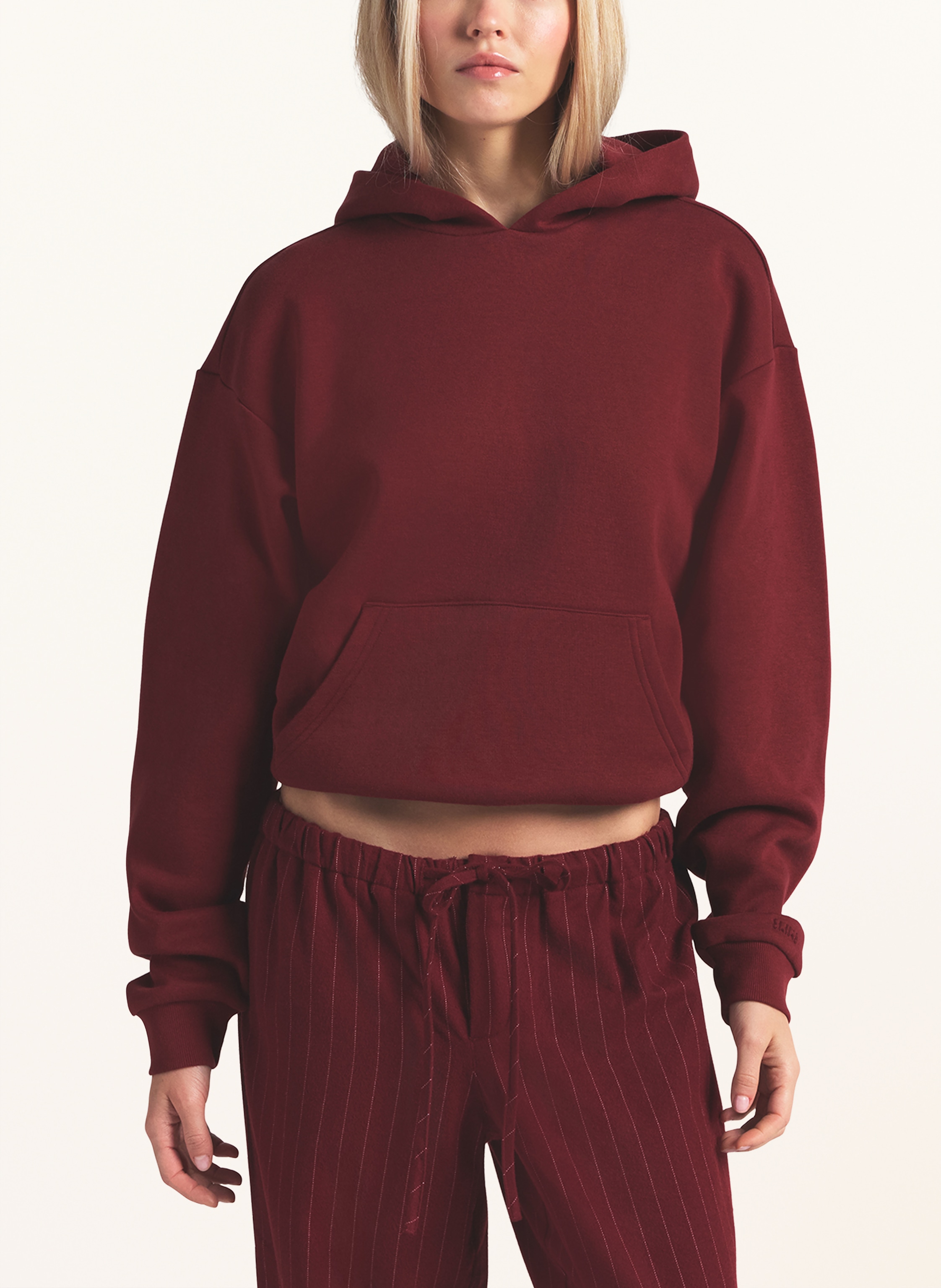 Thumbnail - Skims Lounge-Hoodie Cotton-Fleece rot