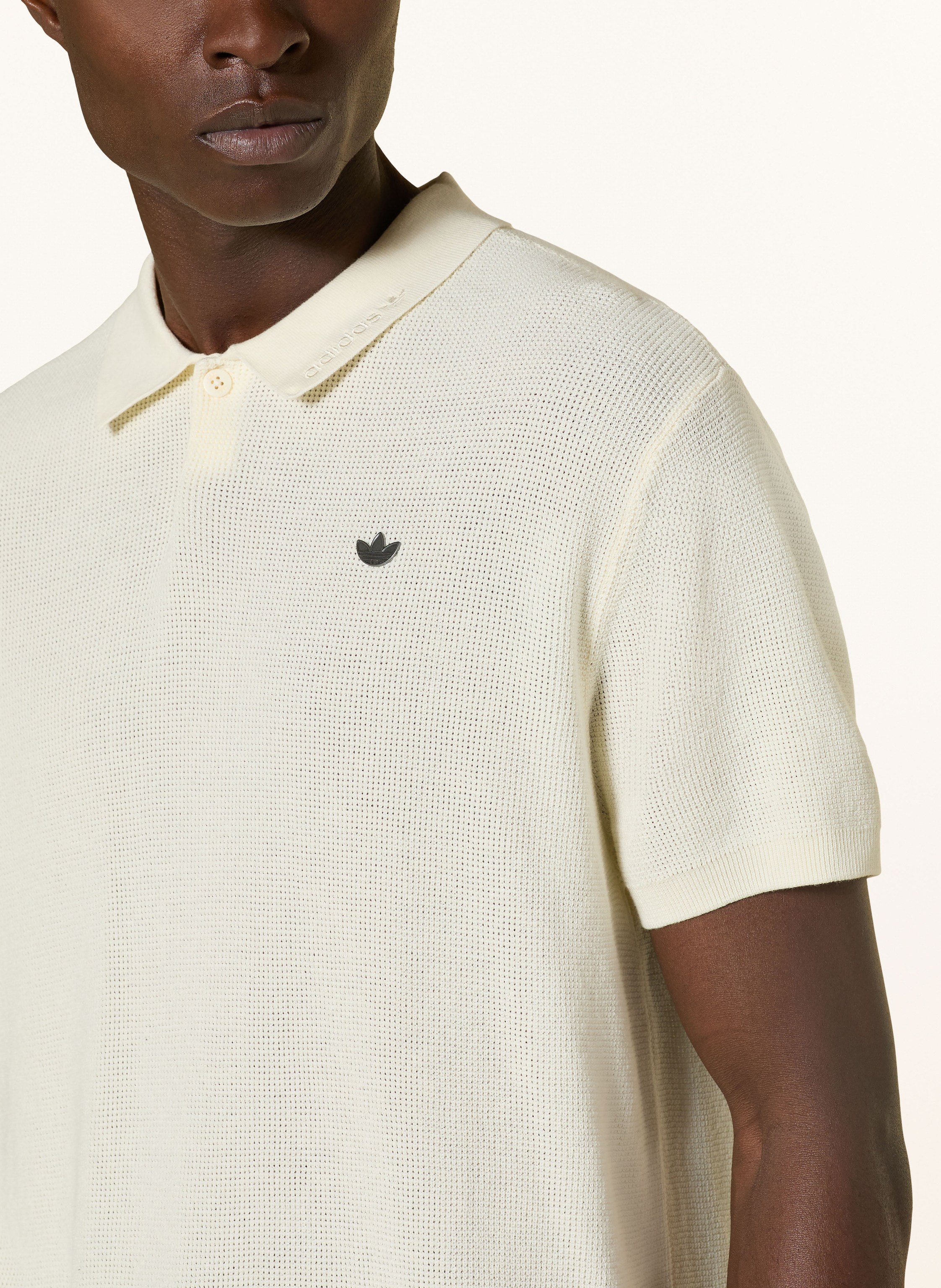 Thumbnail - Adidas Originals Strick-Poloshirt jv7596 weiss