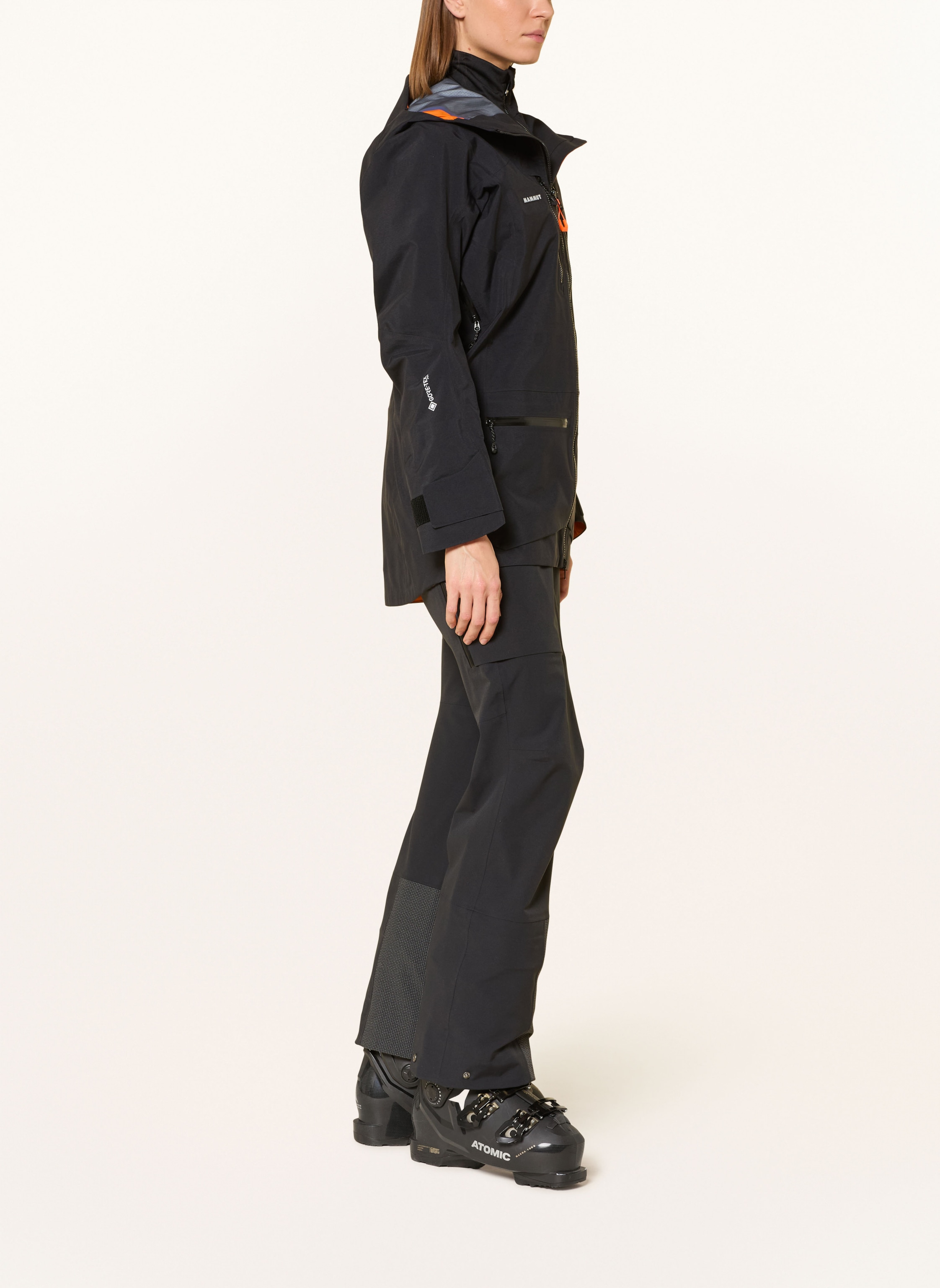 Thumbnail - Mammut Hardshell-Skijacke Eiger Free Pro schwarz