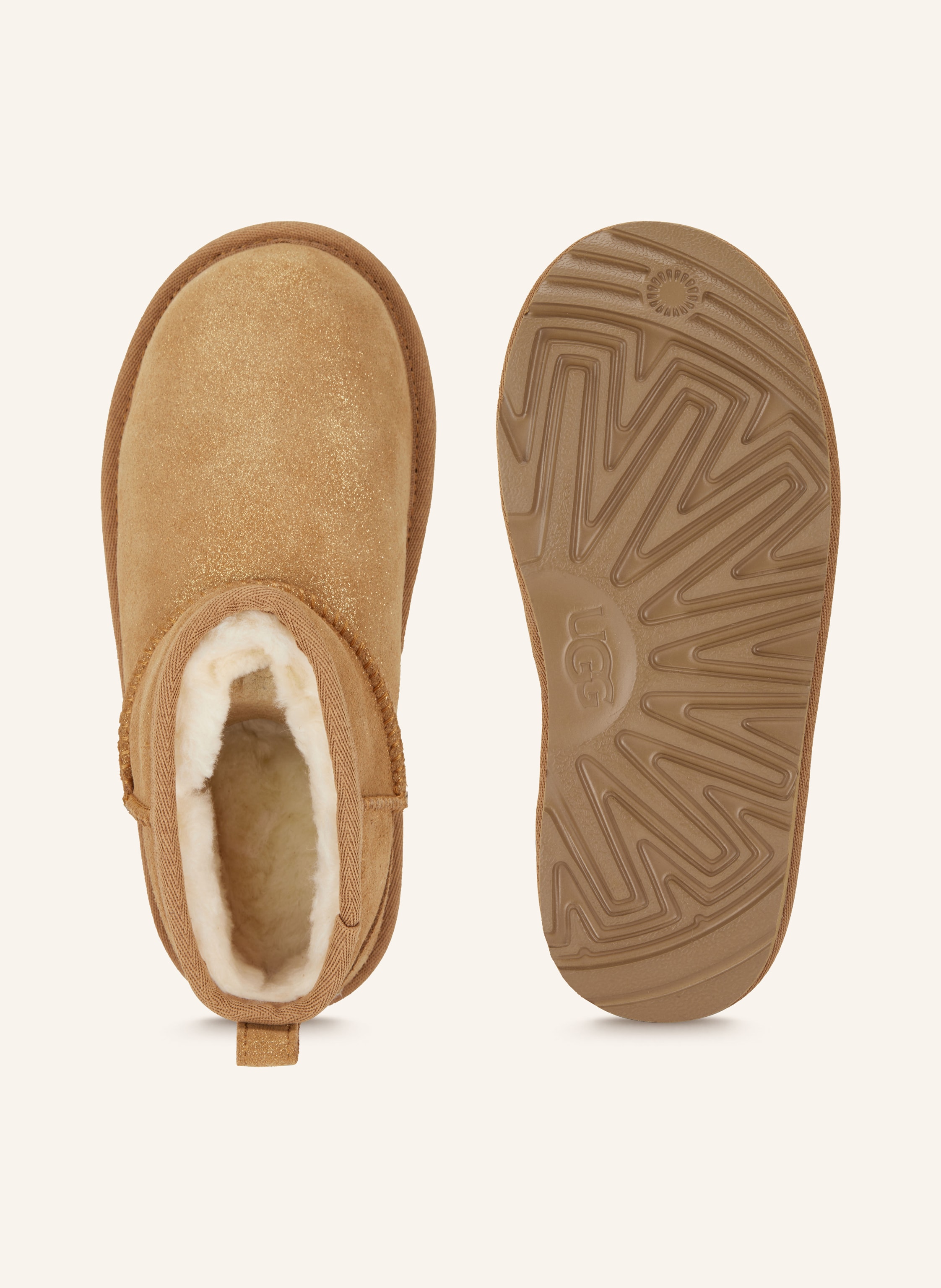 Thumbnail - Ugg Boots Classic Ultra Mini Dazzle braun