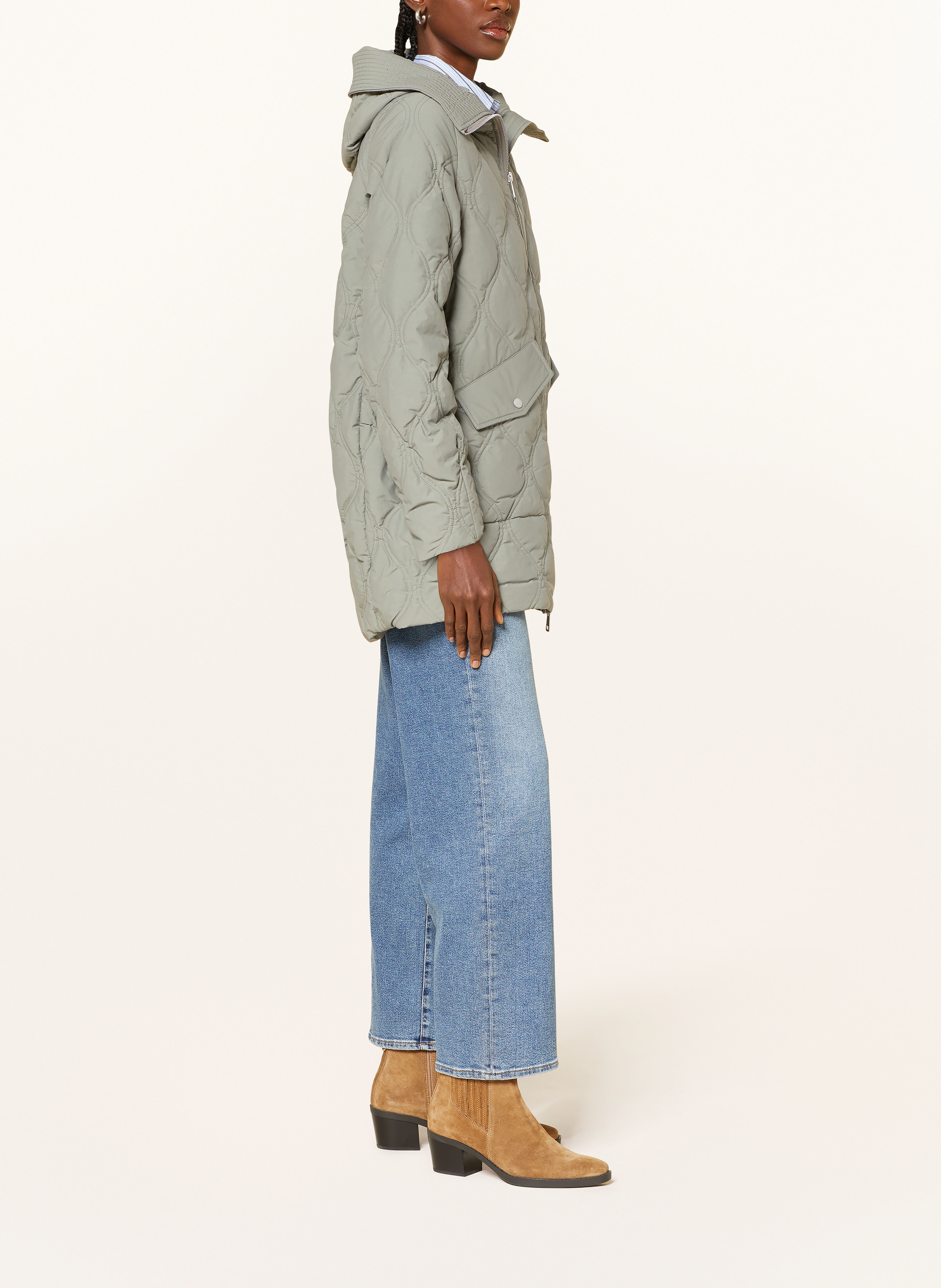 Thumbnail - Canada Goose Daunenmantel Alessia gruen