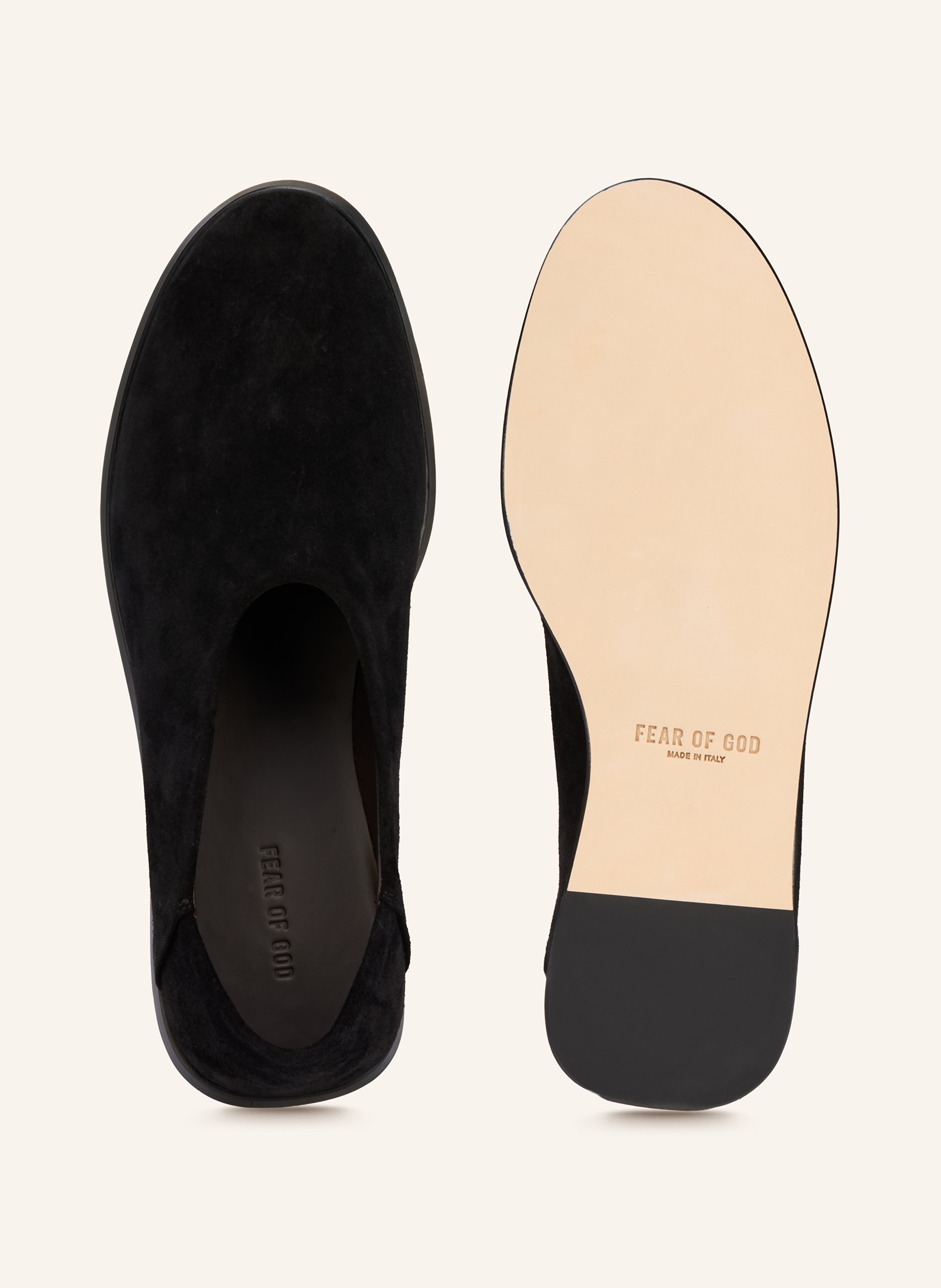 Thumbnail - Fear Of God Slipper Basketball schwarz