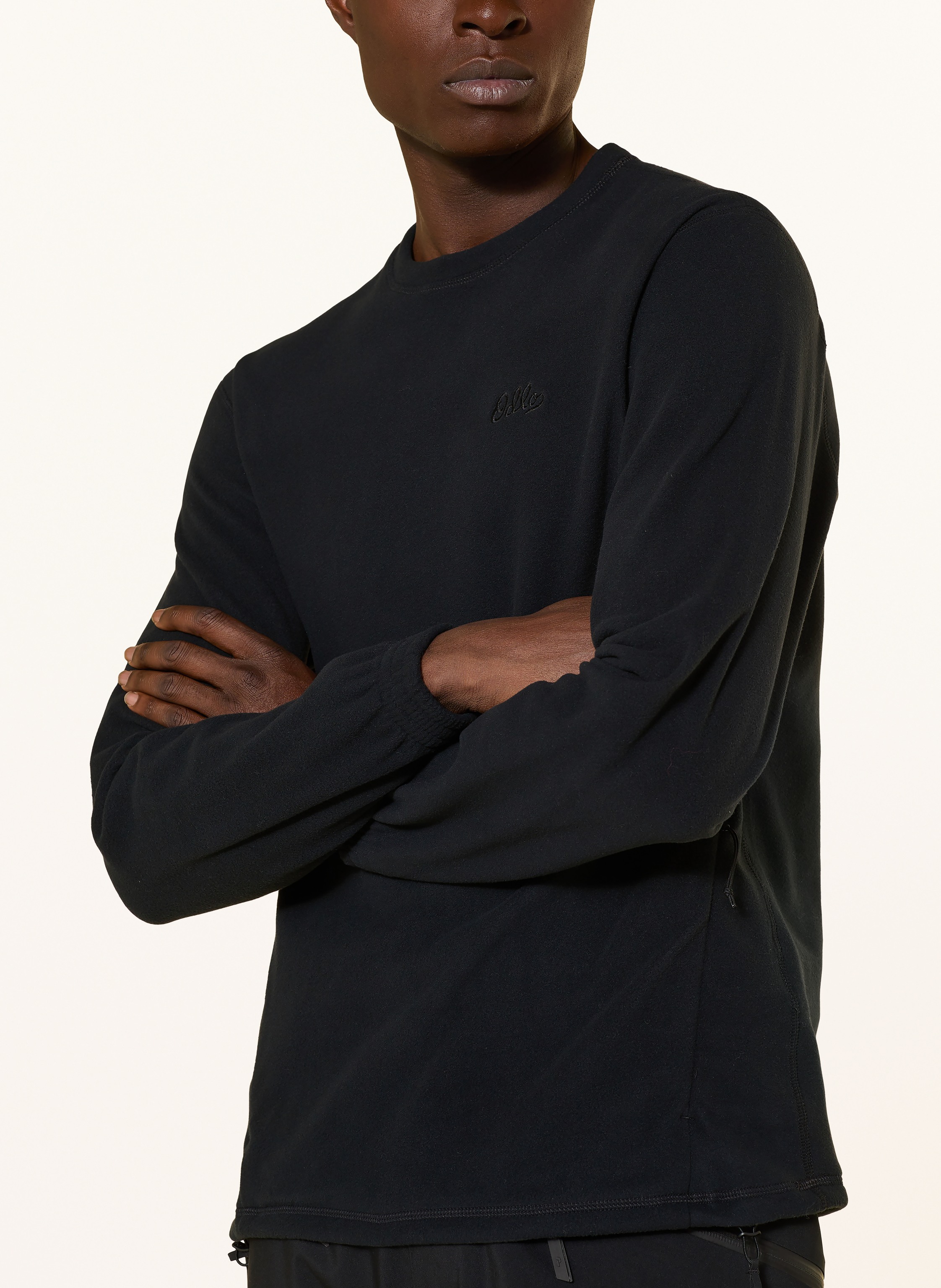 Thumbnail - Odlo Fleecepullover Classic Crew schwarz