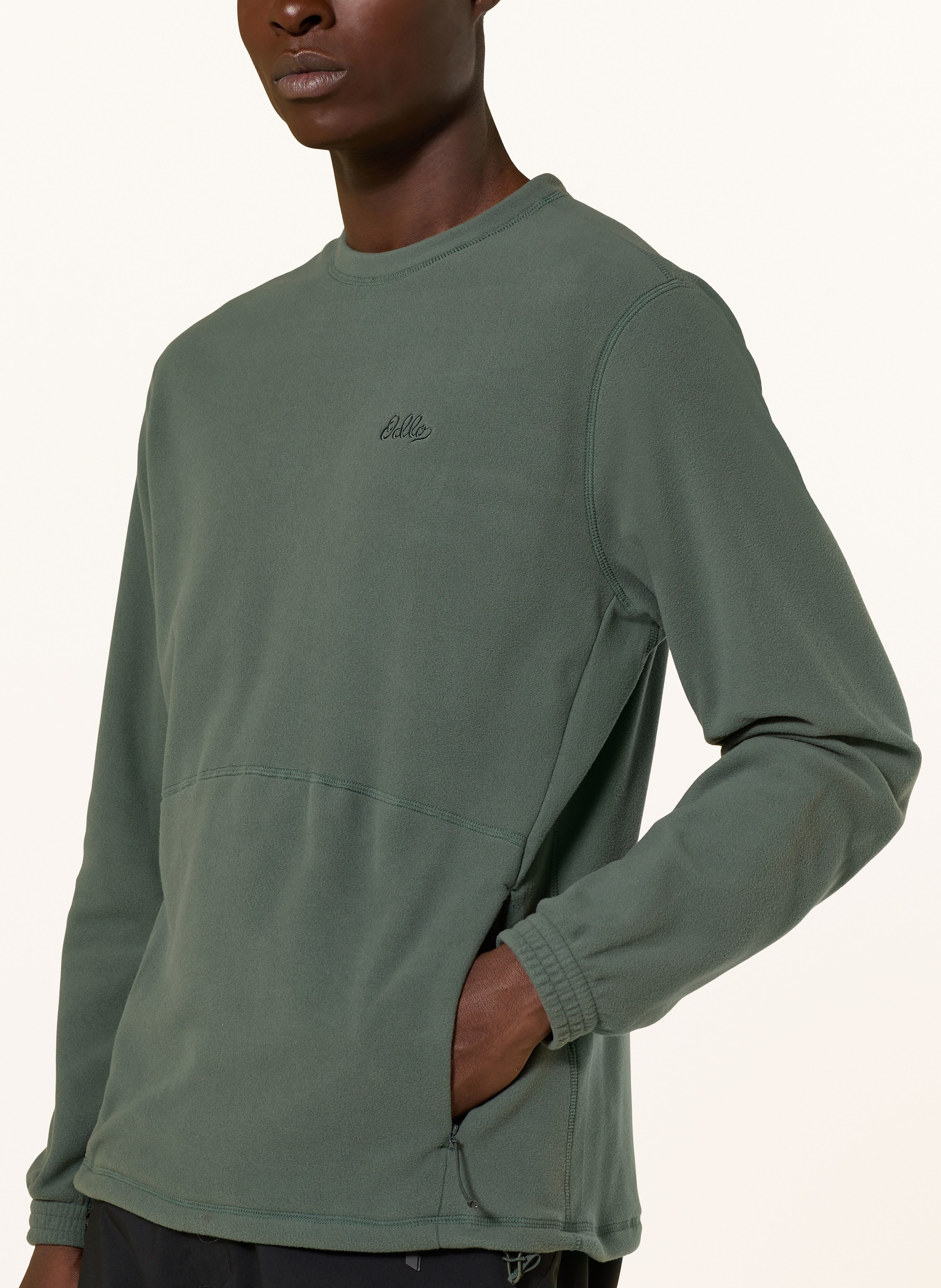 Thumbnail - Odlo Fleecepullover Classic Crew gruen