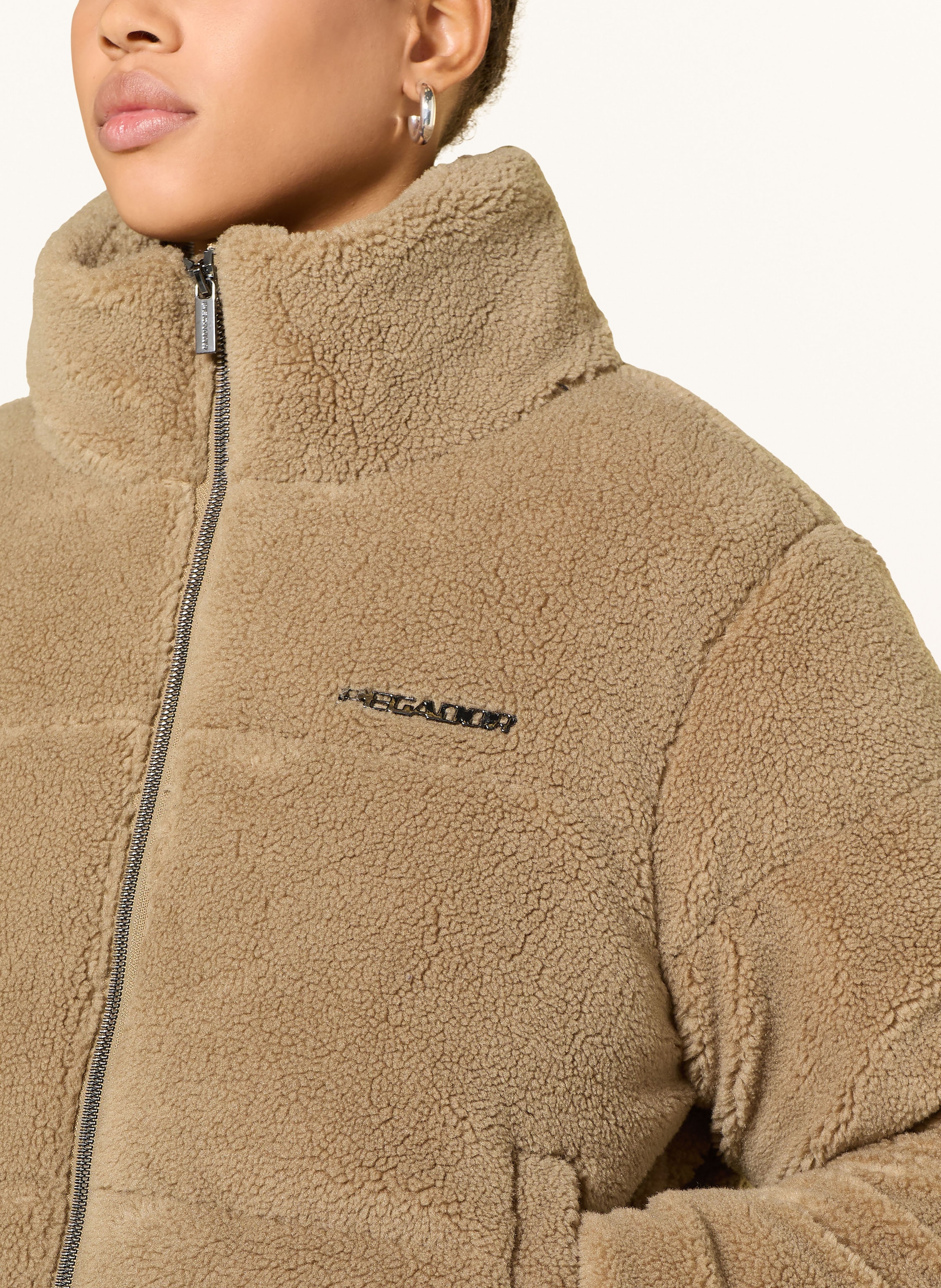 Thumbnail - Pegador Steppjacke Aus Teddyfell beige