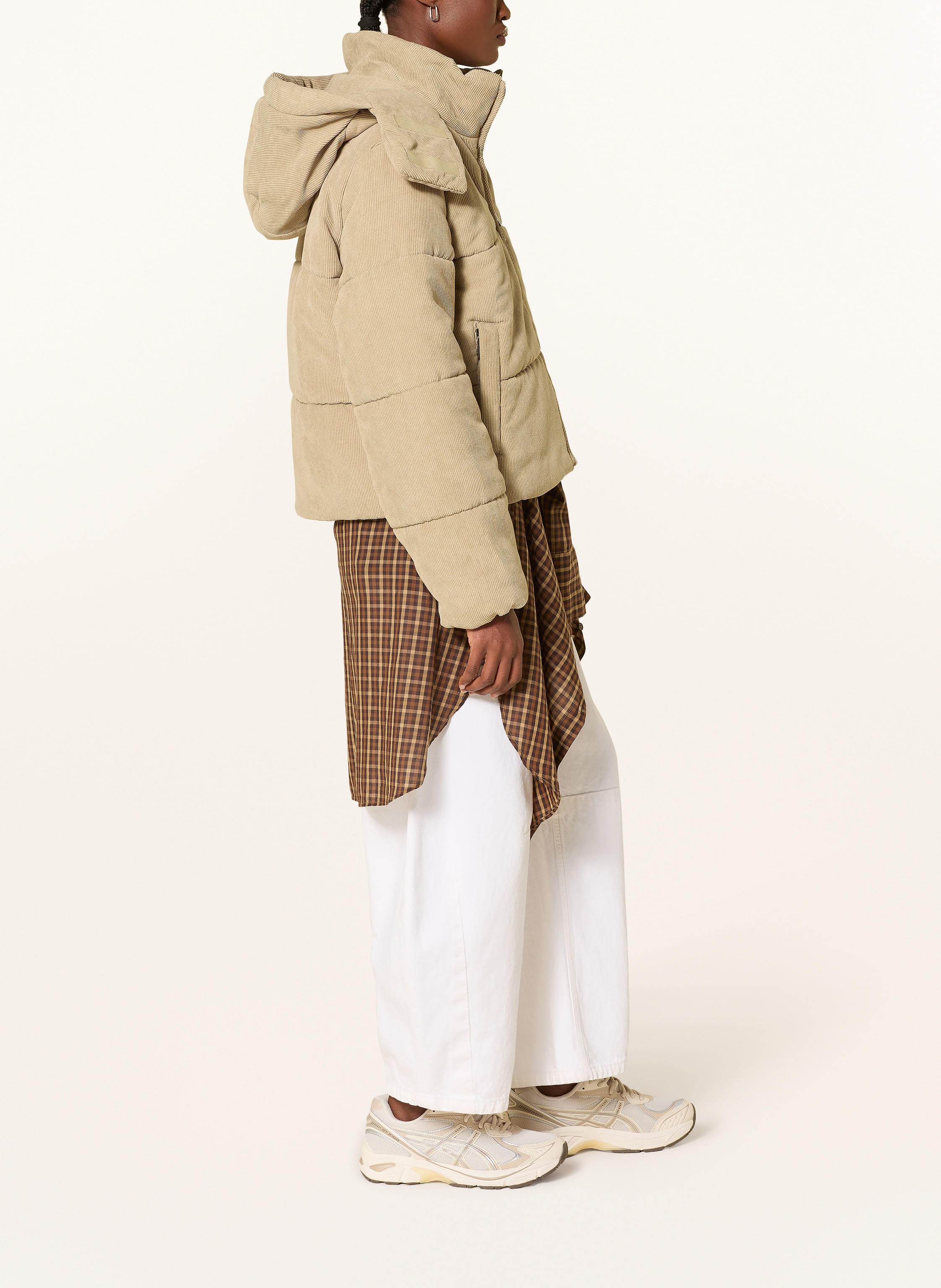 Thumbnail - Pegador Steppjacke Blanca Aus Cord beige