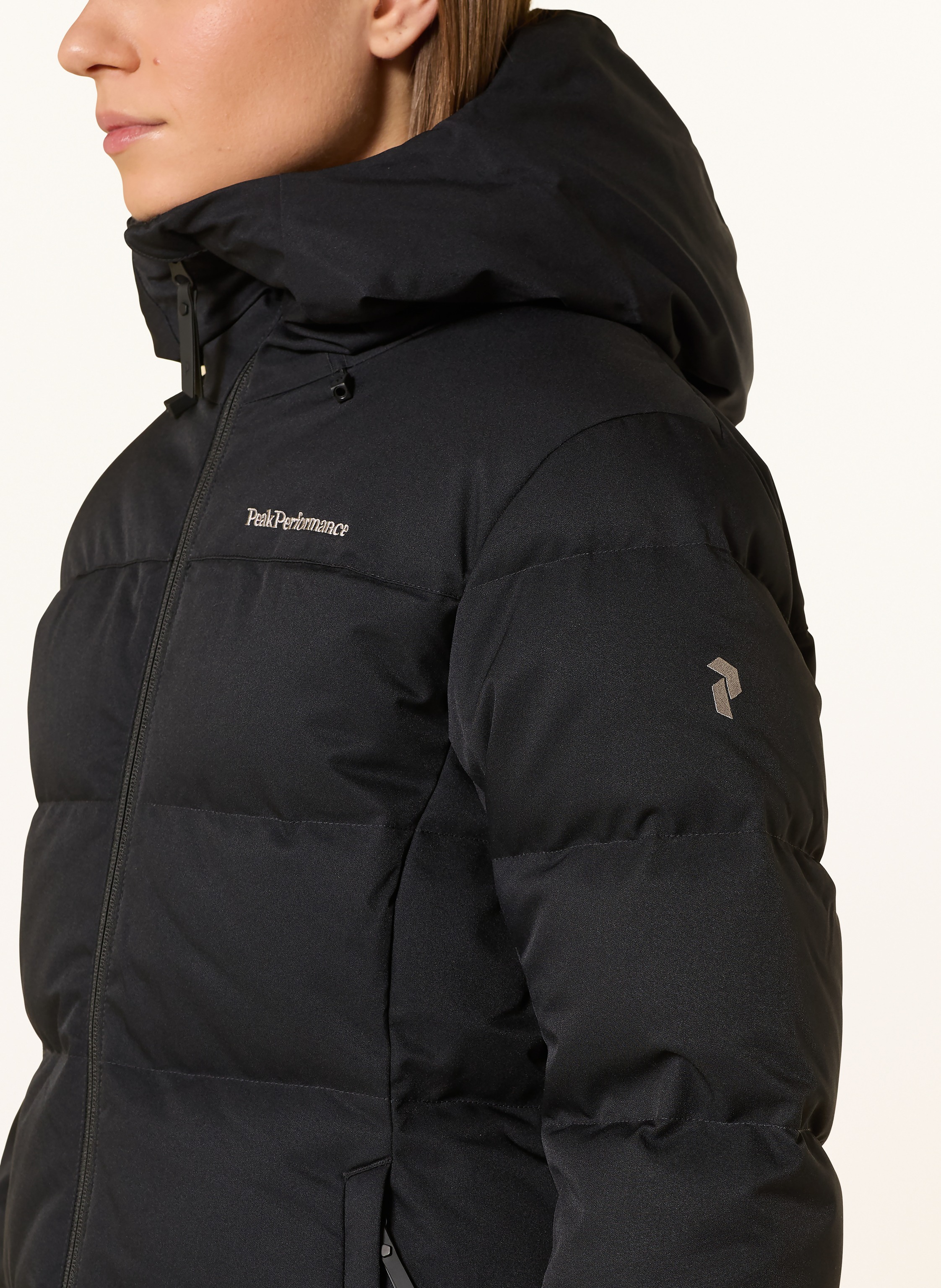 Thumbnail - Peak Performance Daunen-Skijacke Shred schwarz