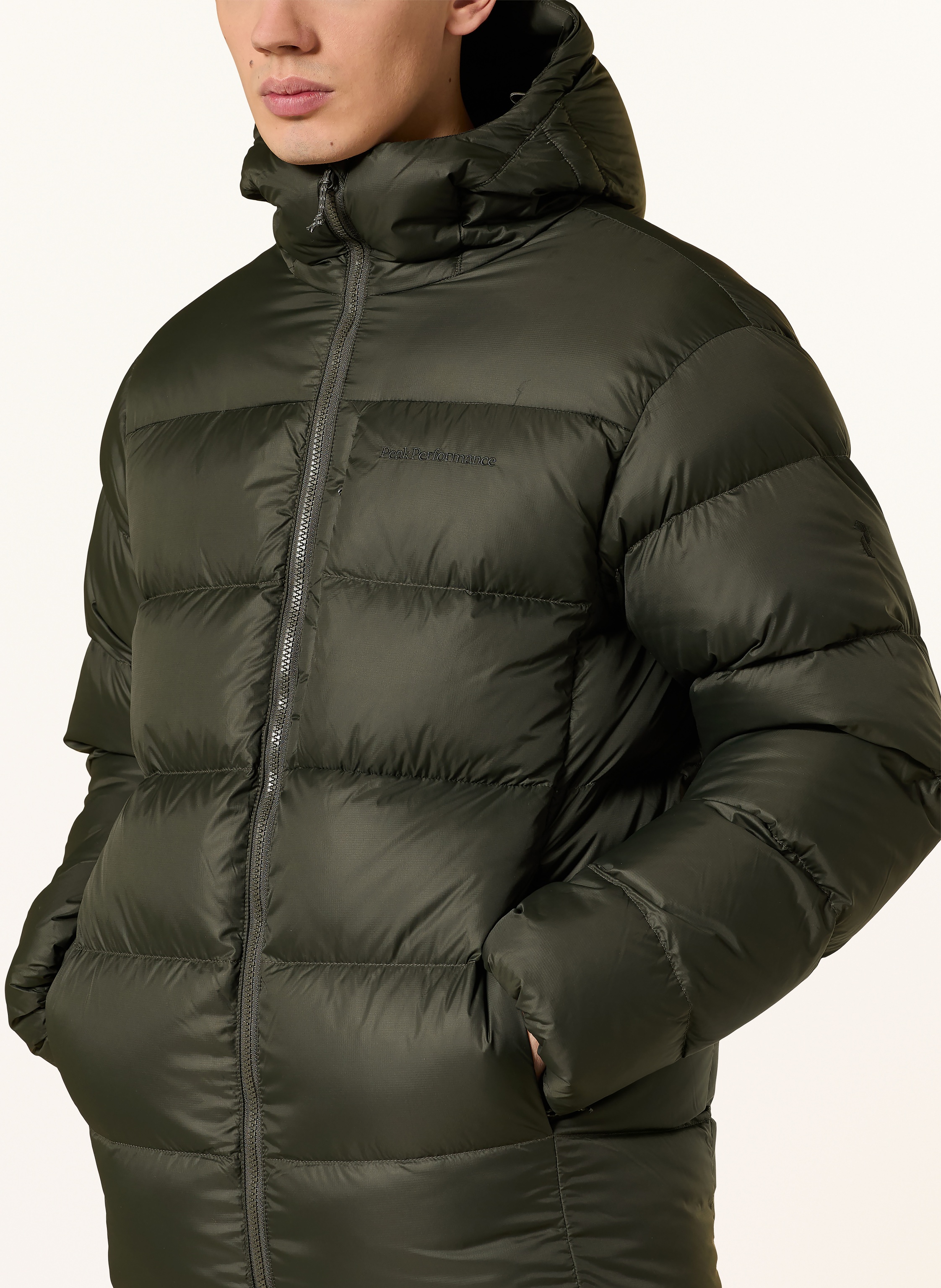 Thumbnail - Peak Performance Daunenjacke Frost gruen