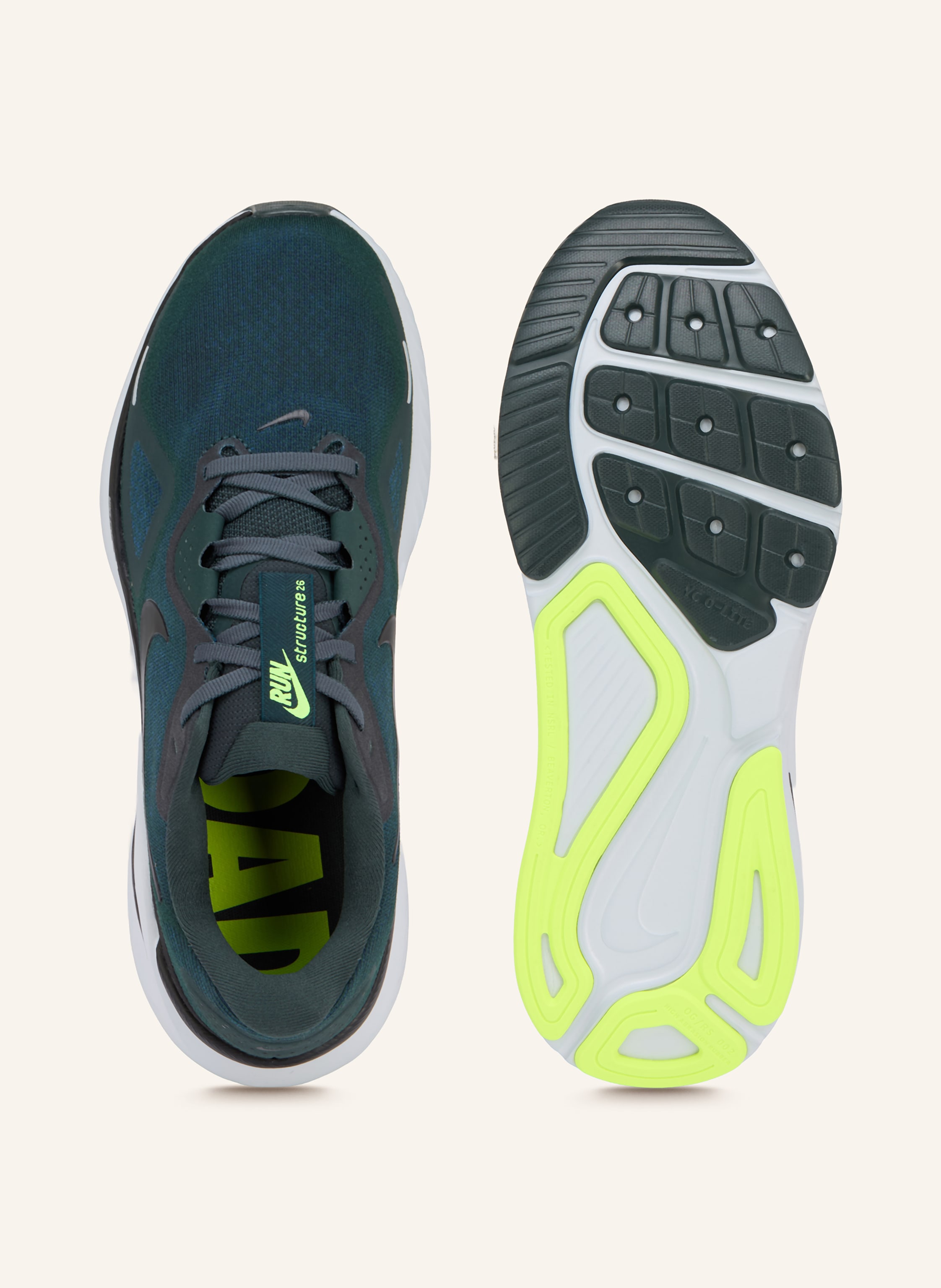 Thumbnail - Nike Laufschuhe Structure 26 gruen