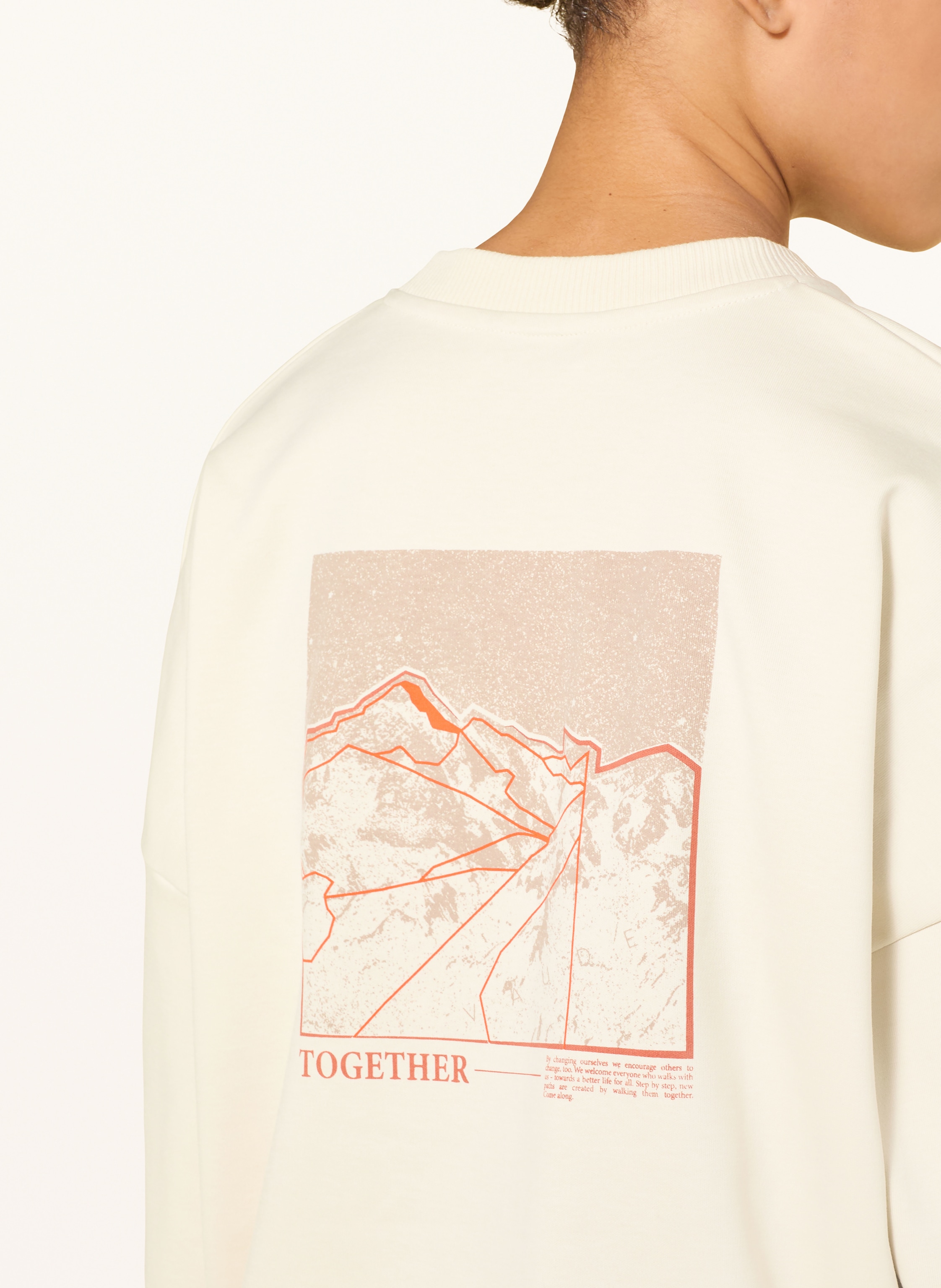 Thumbnail - Vaude Sweatshirt Najun weiss