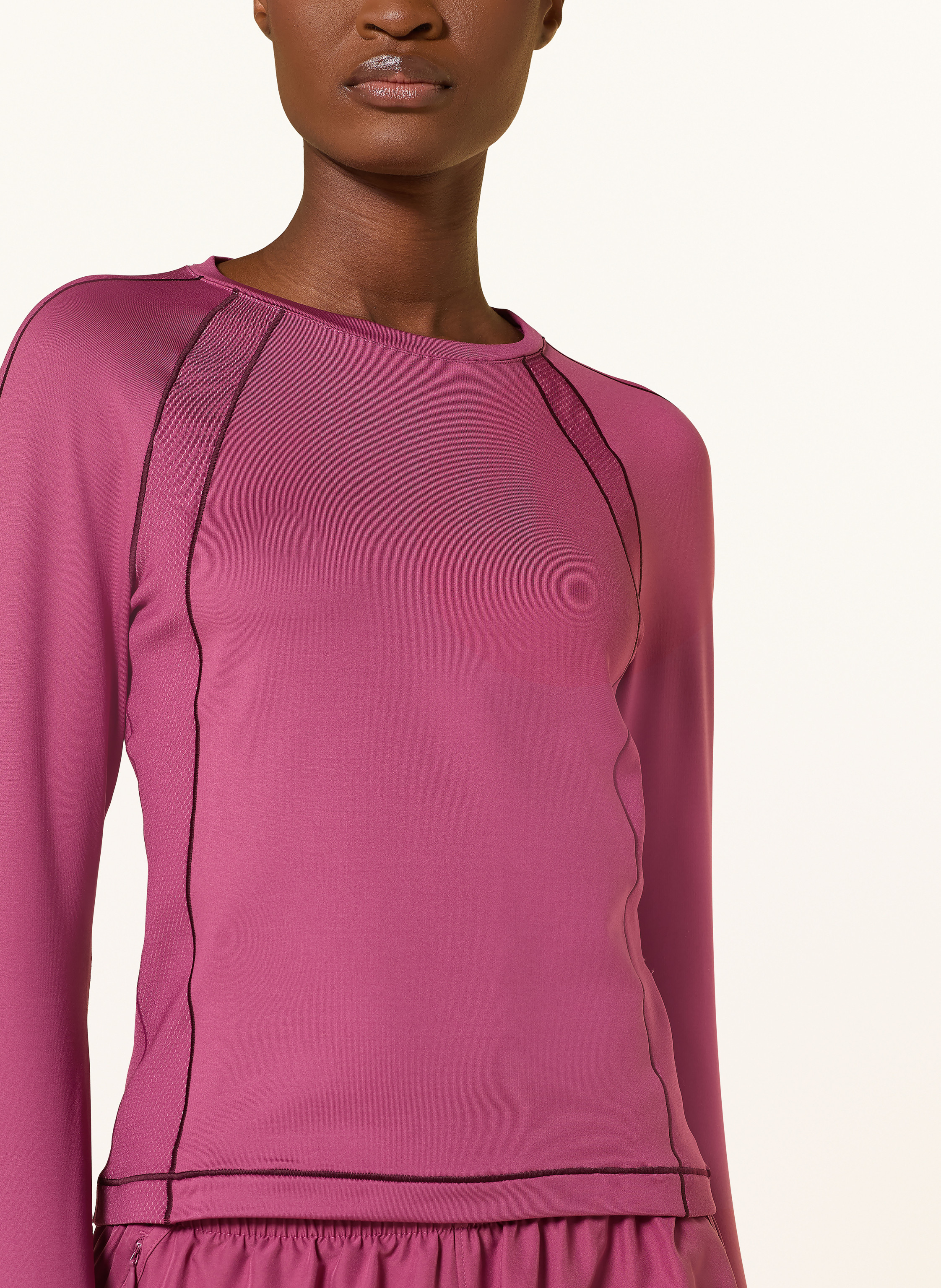 Thumbnail - Under Armour Laufshirt Ua Coldgear Textured Crew rot