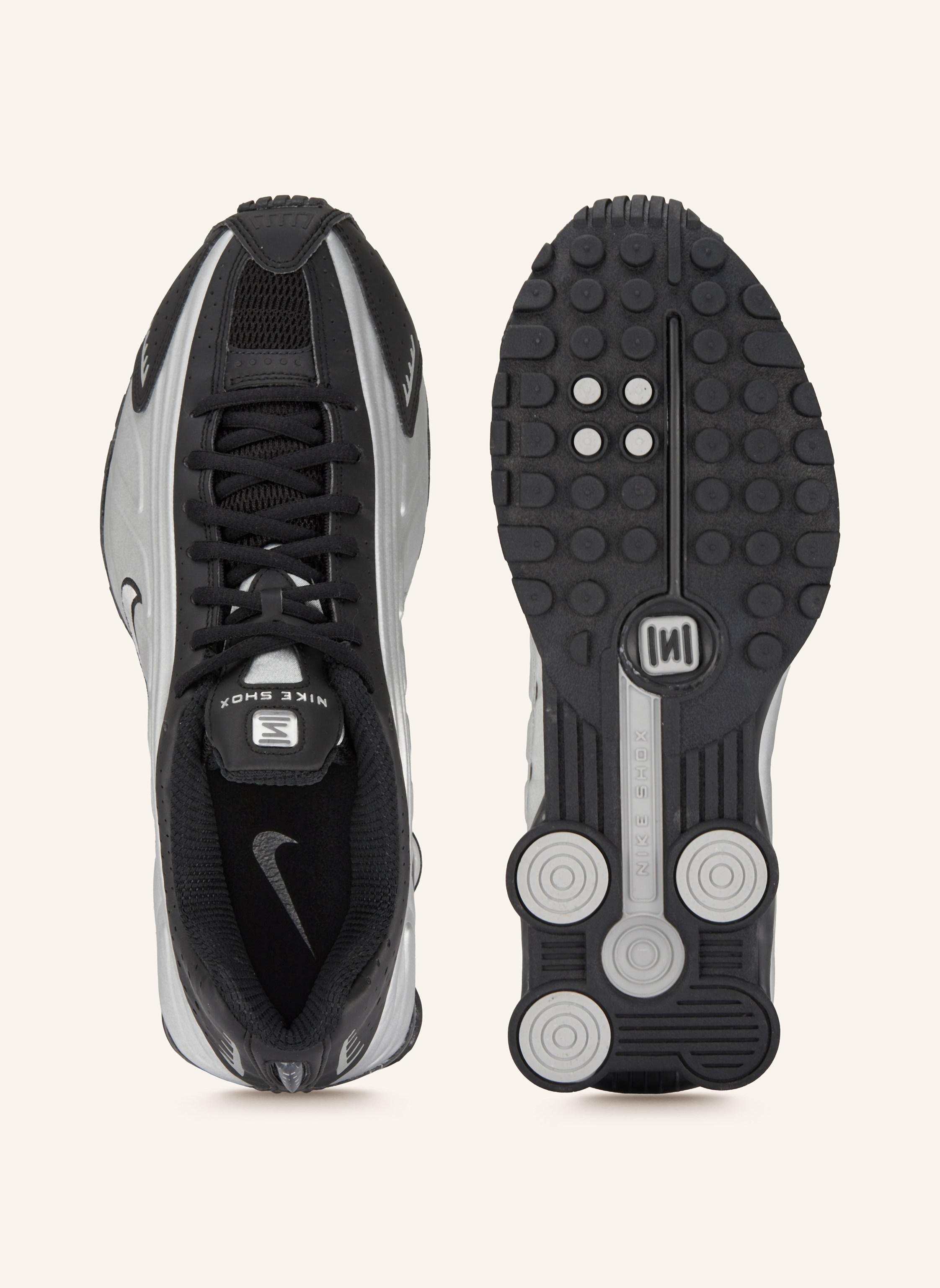 Thumbnail - Nike Sneaker Shox r4 silber