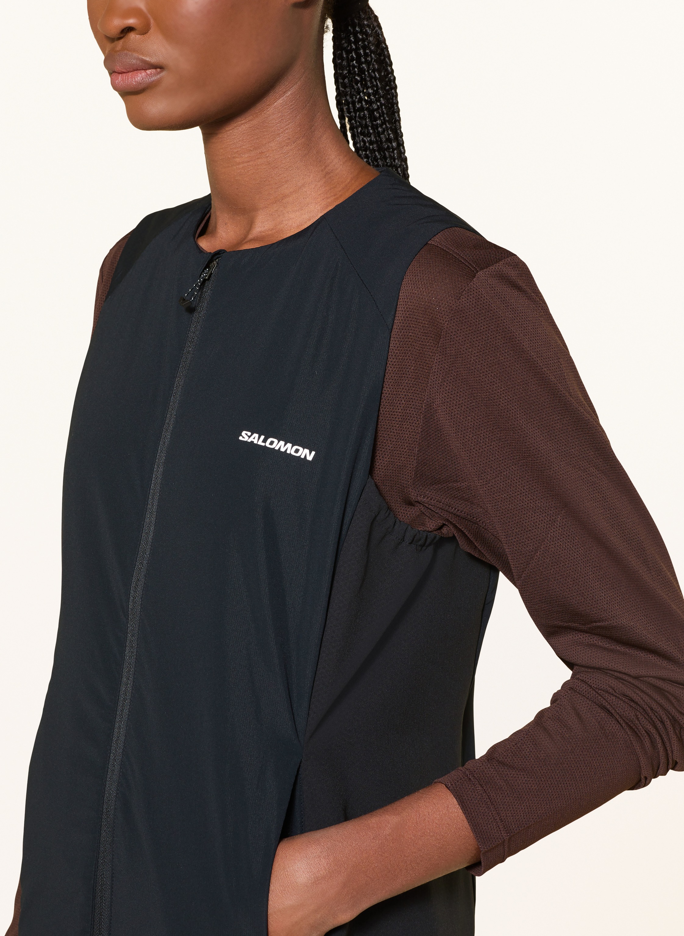 Thumbnail - Salomon Hybrid-Laufweste Mountain Flex schwarz