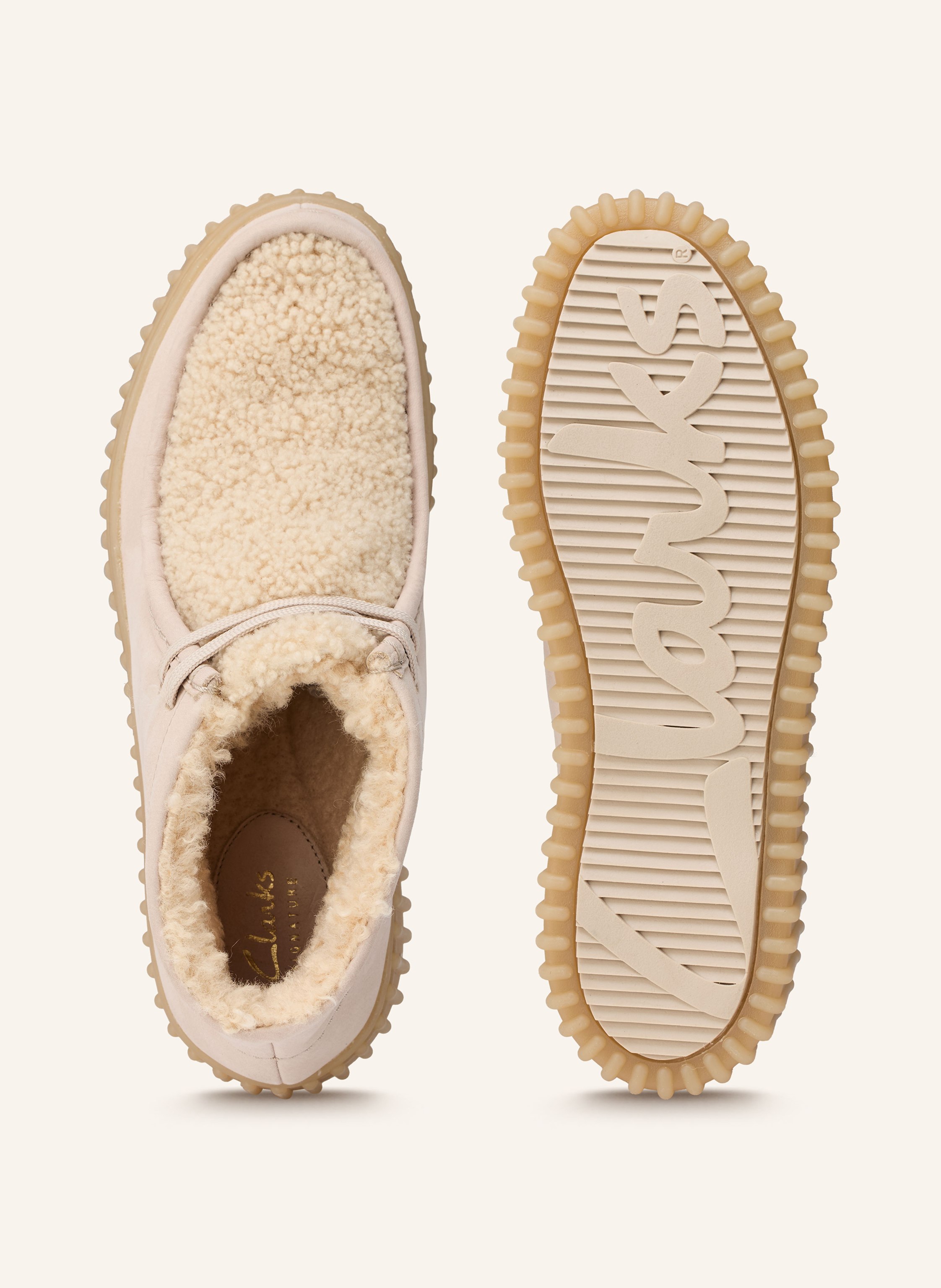Thumbnail - Clarks Desert-Boots Torhill Moss beige