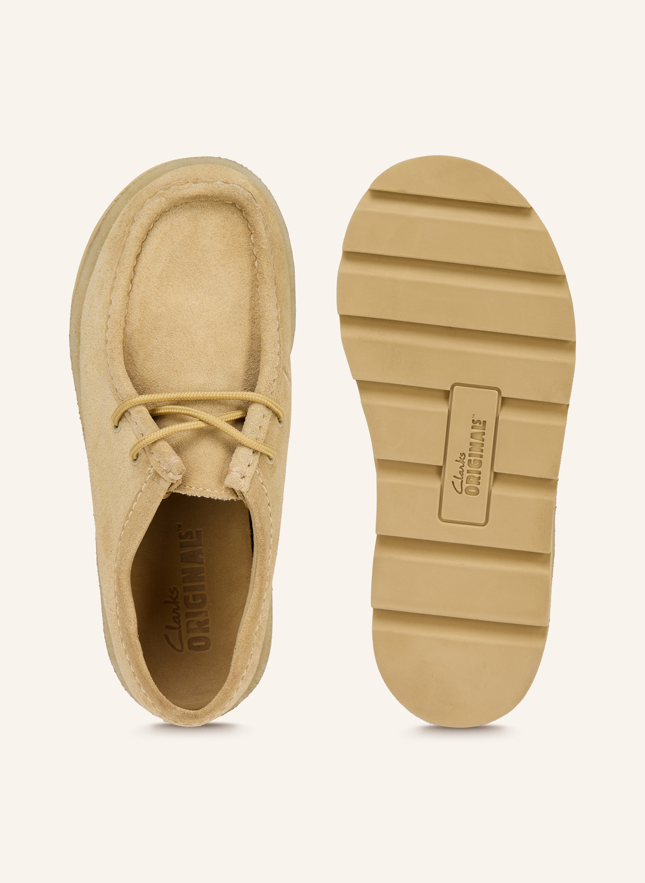 Thumbnail - Clarks Originals Desert-Boots Maere Walla beige