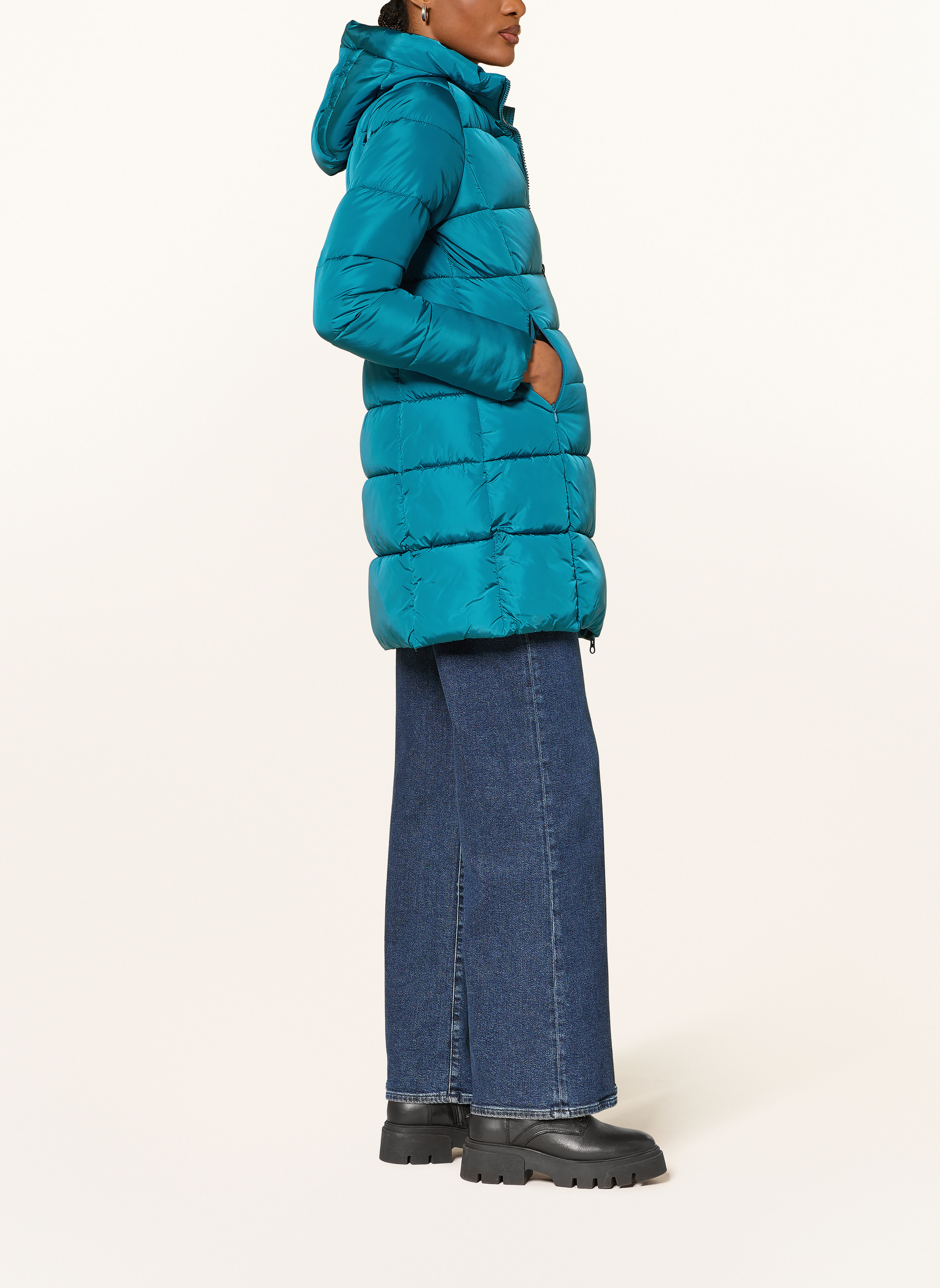 Thumbnail - Save The Duck Steppmantel Taylor blau