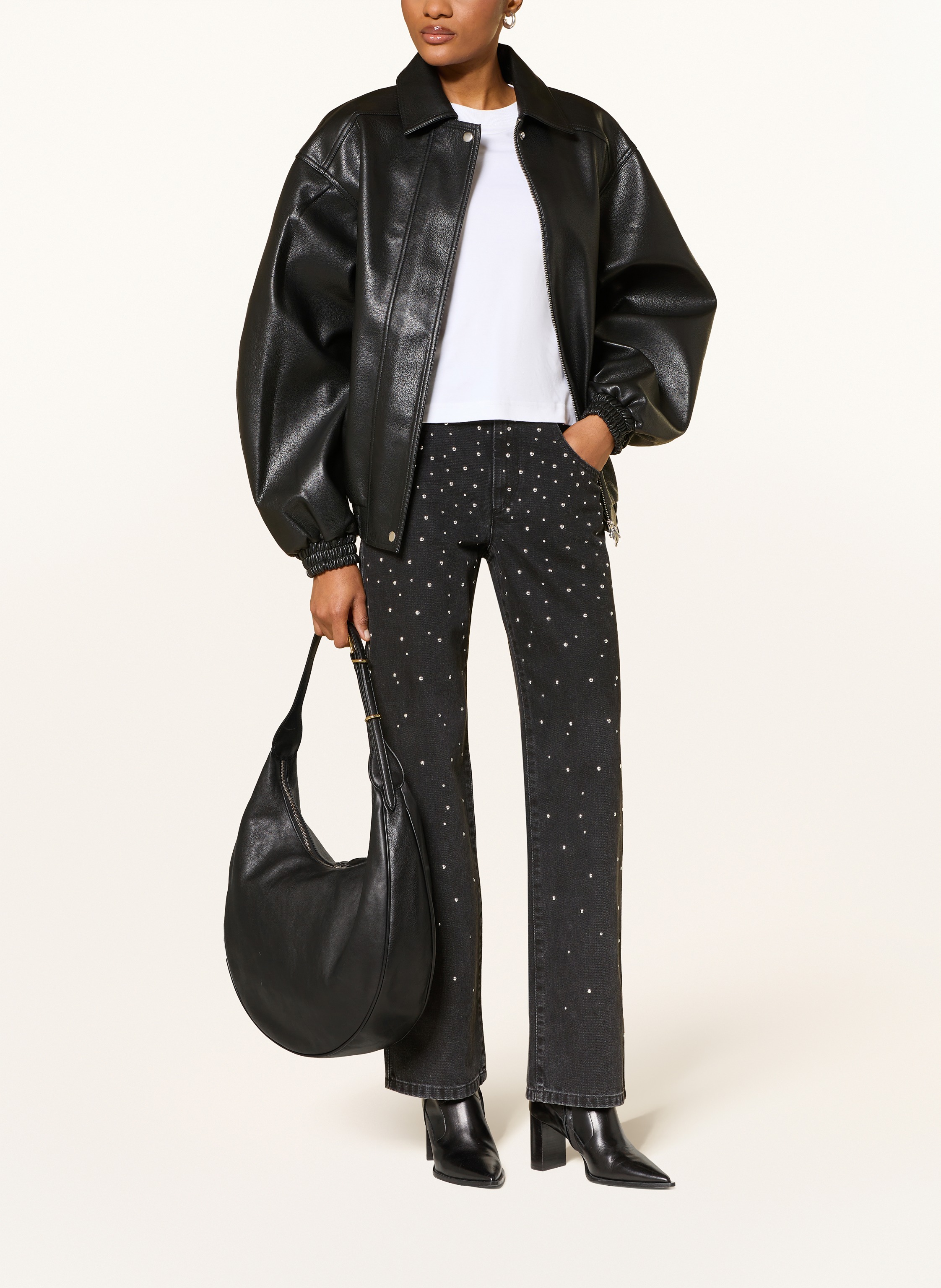 Thumbnail - Liffner Beuteltasche Moon schwarz