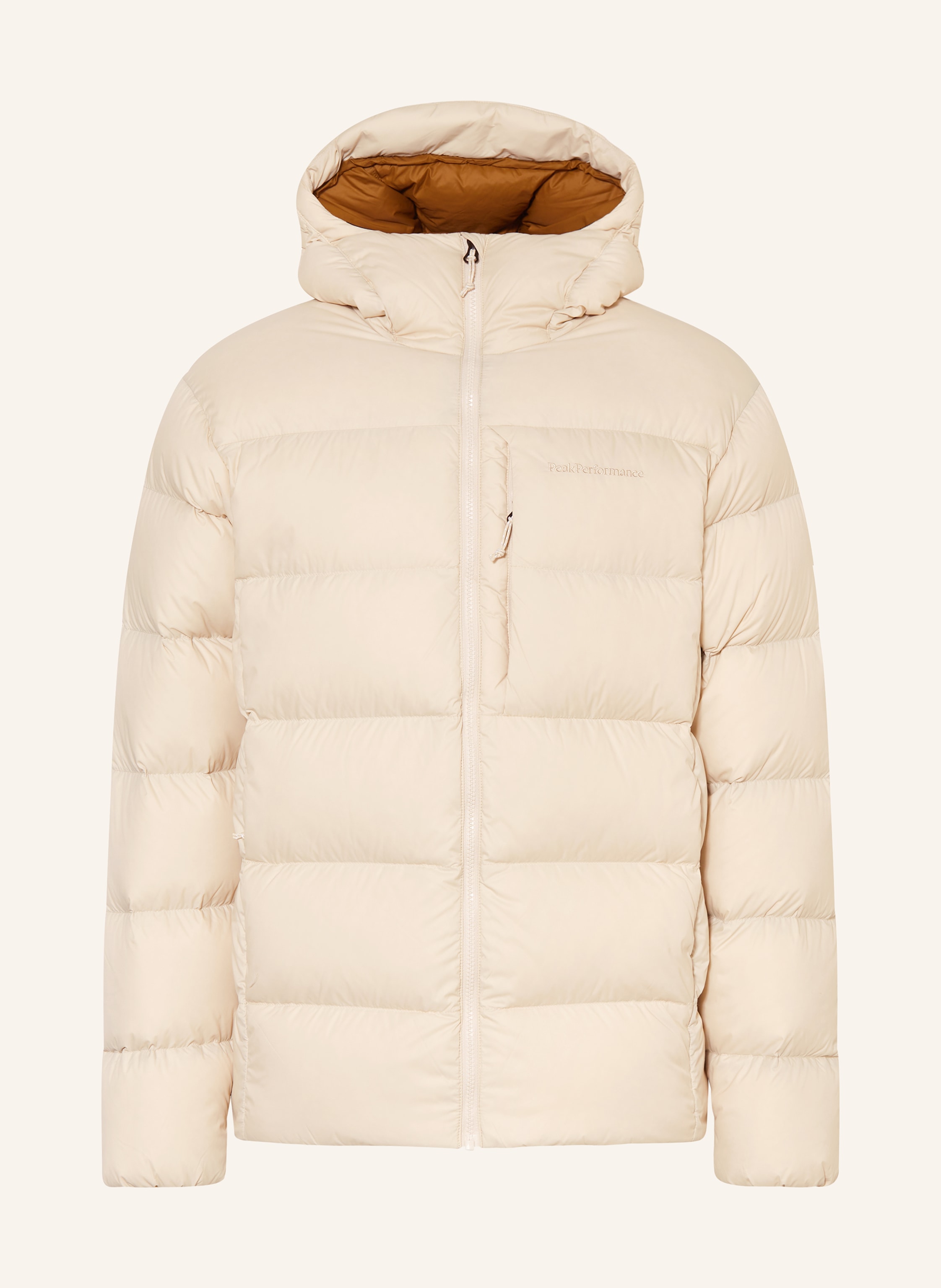 Peak Performance Daunenjacke Frost beige