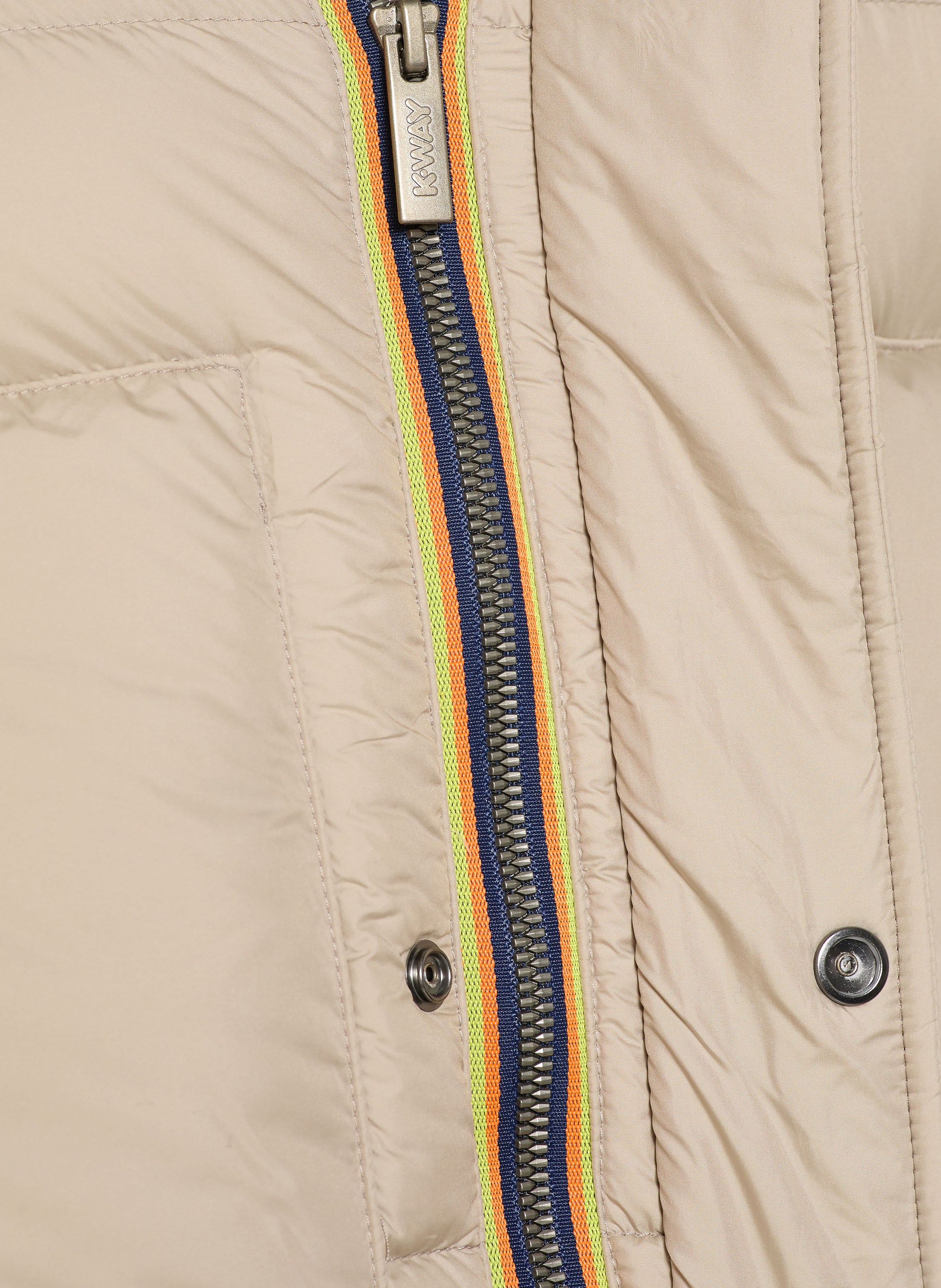 Thumbnail - K-Way Daunenjacke Tuill beige