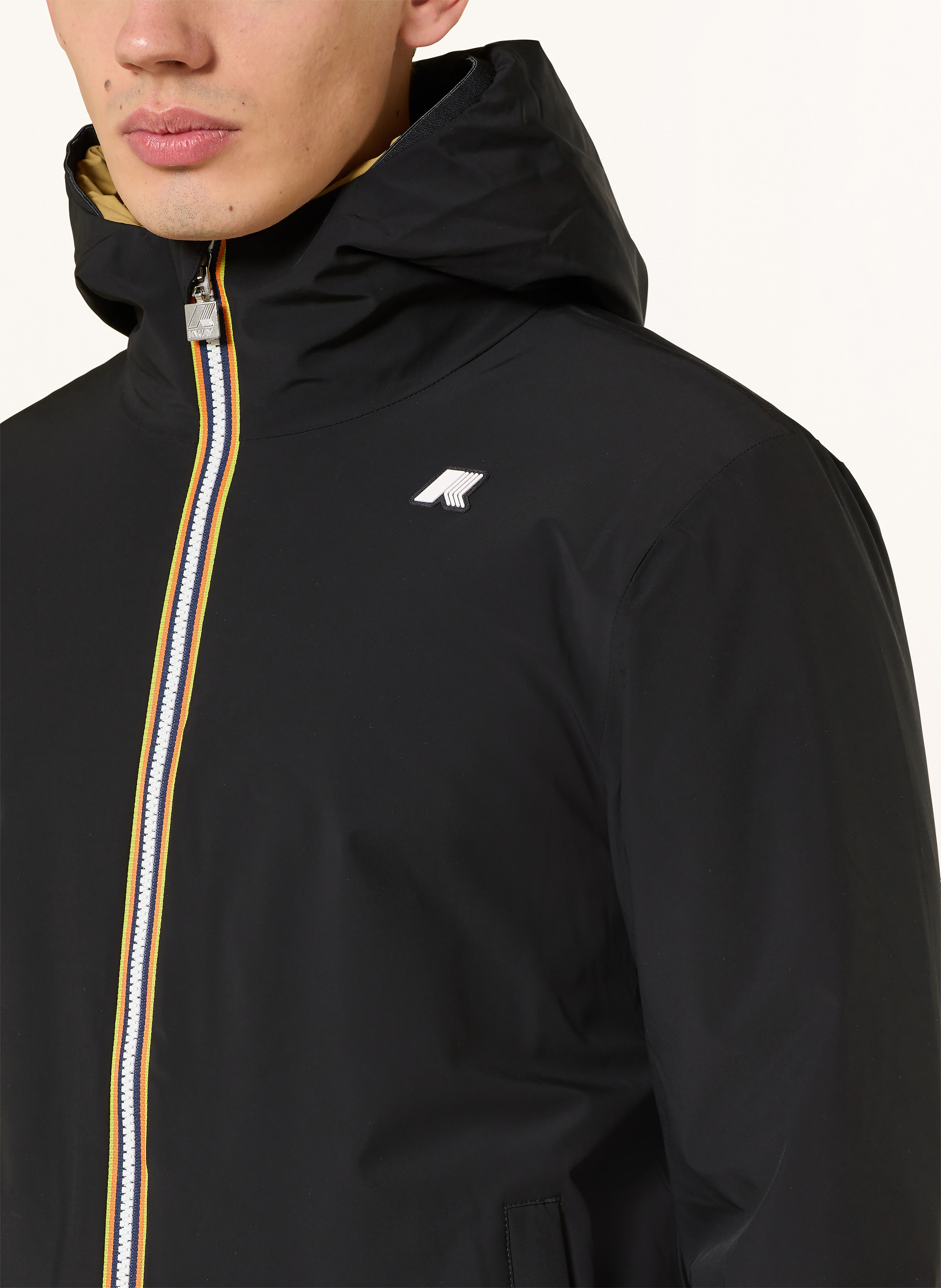 Thumbnail - K-Way Jacke Jack St schwarz