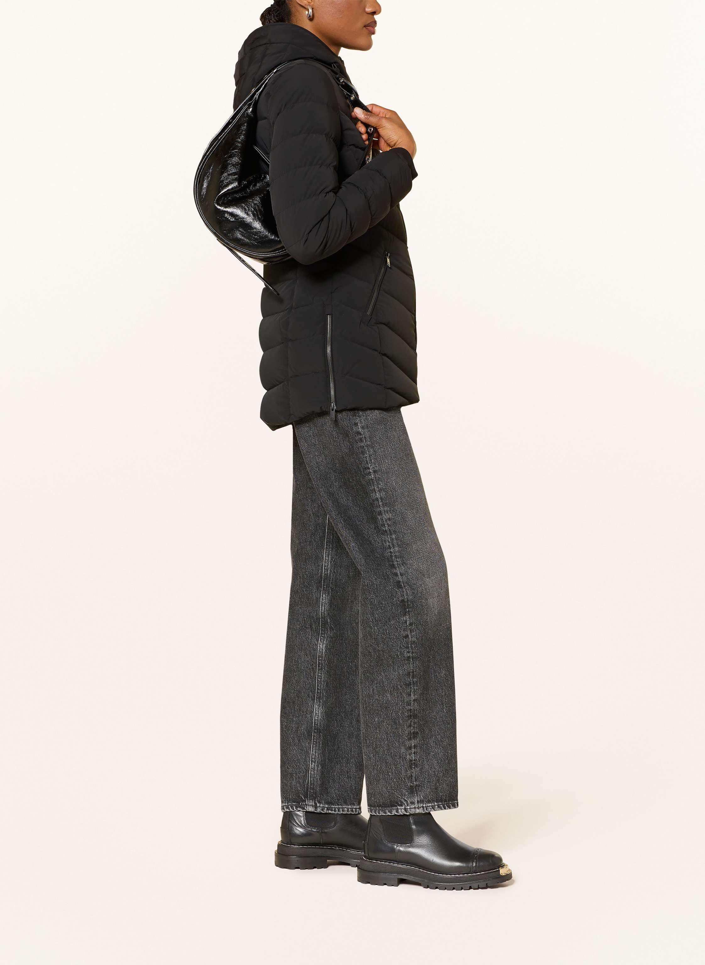 Thumbnail - Moose Knuckles Daunenjacke Rockcliff schwarz