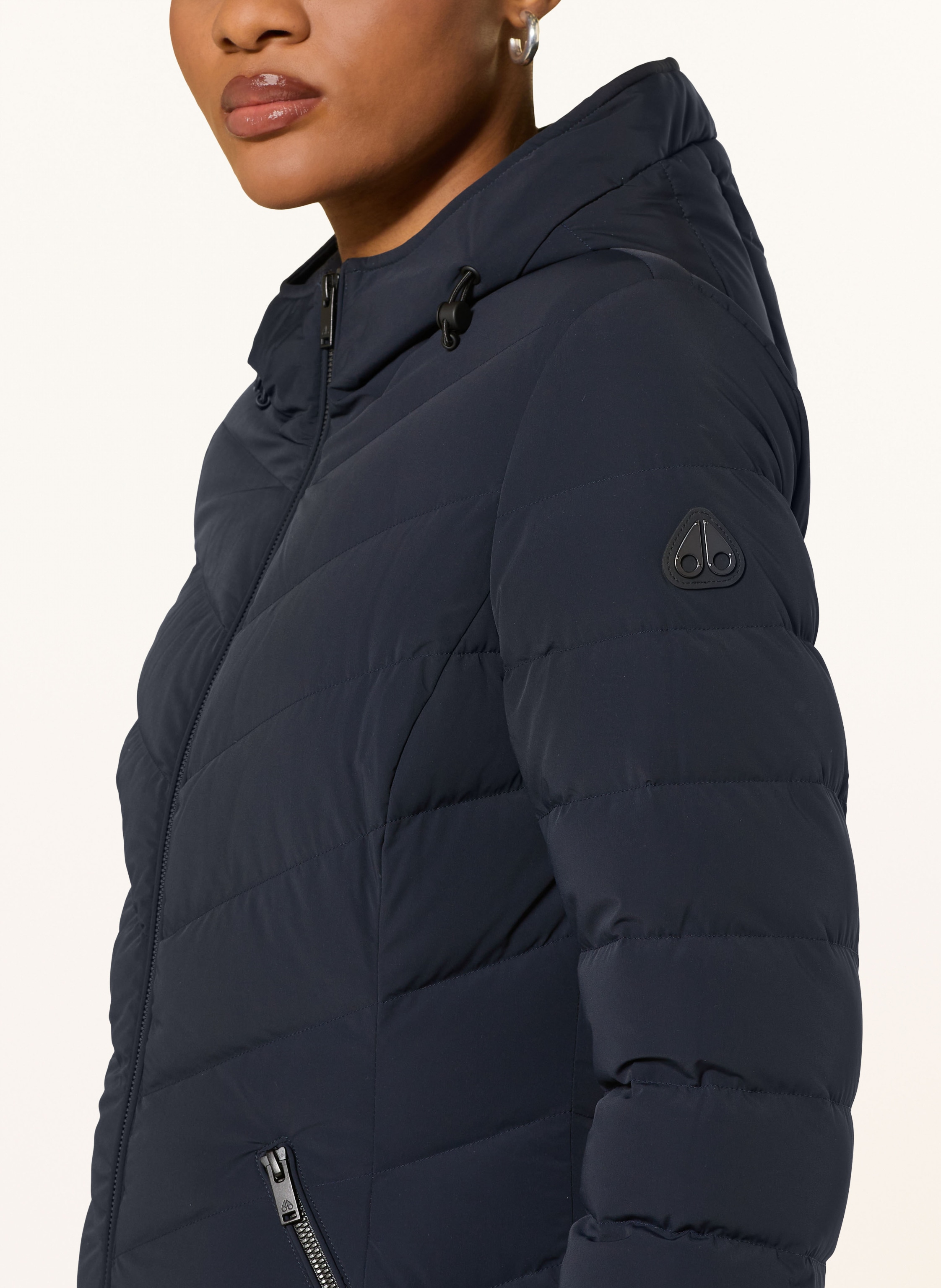 Thumbnail - Moose Knuckles Daunenjacke Rockcliff blau