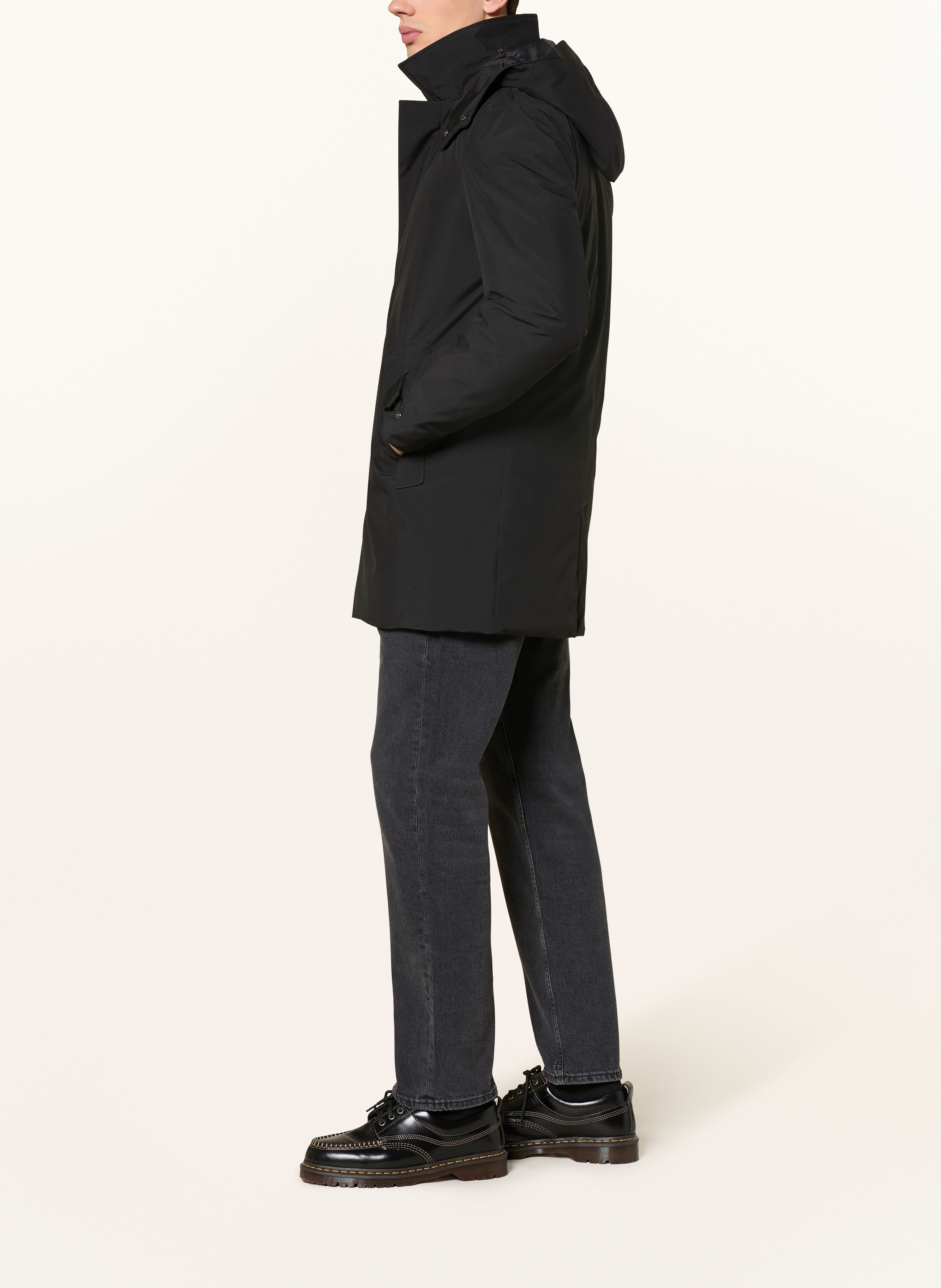 Thumbnail - Save The Duck Parka Nestor Mit Abnehmbarer Kapuze schwarz