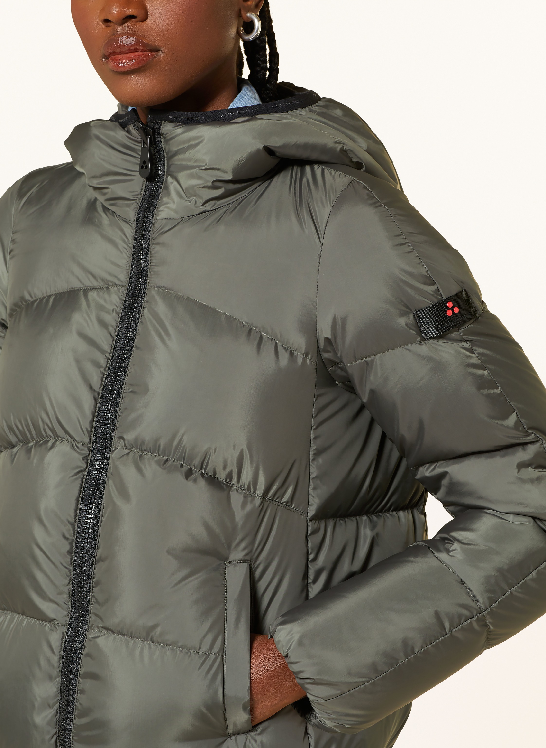 Thumbnail - Peuterey Daunenjacke Carena gruen