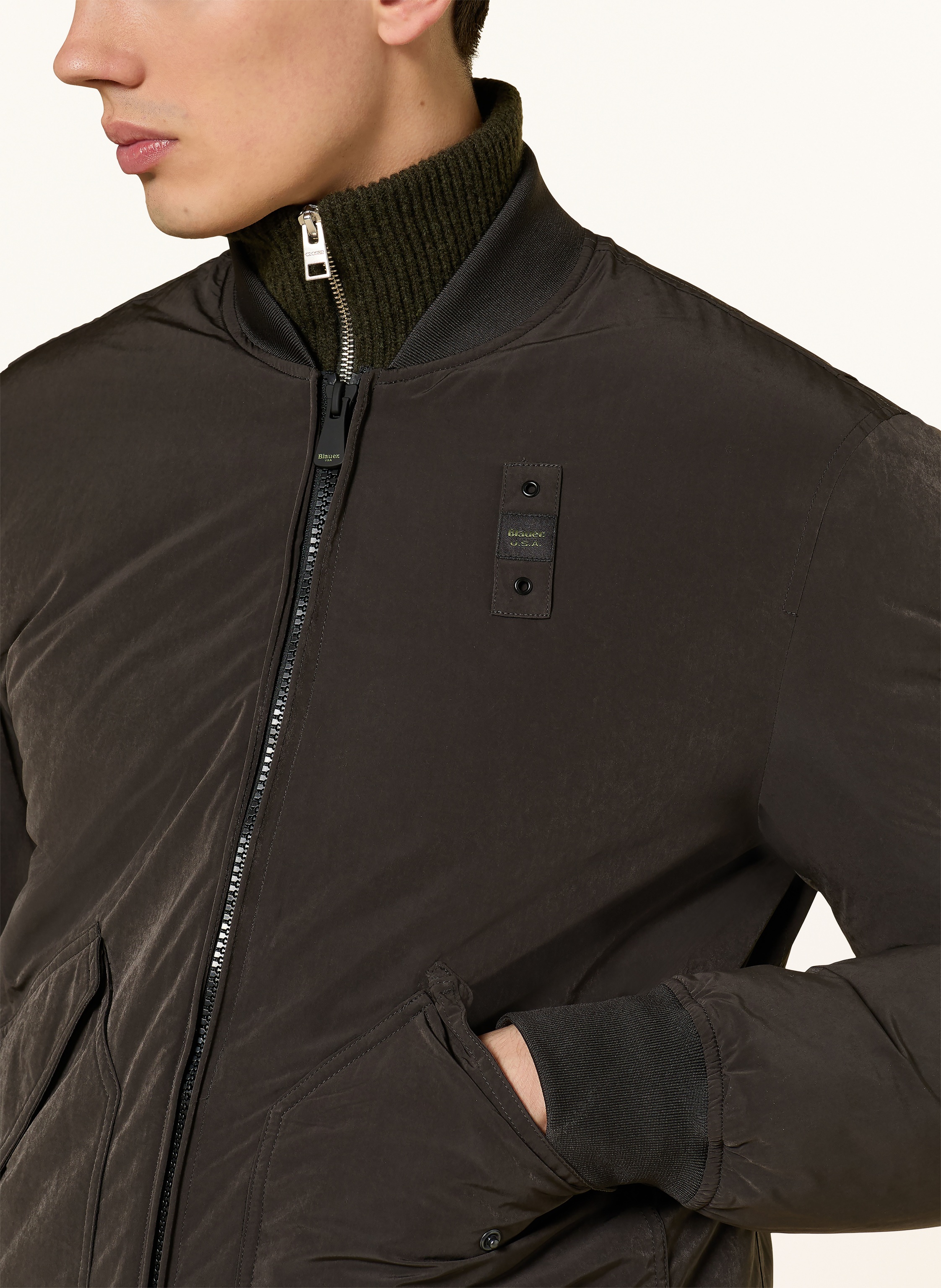 Thumbnail - Blauer Blouson Argus Mit Dupont™ Sorona®-Isolierung schwarz