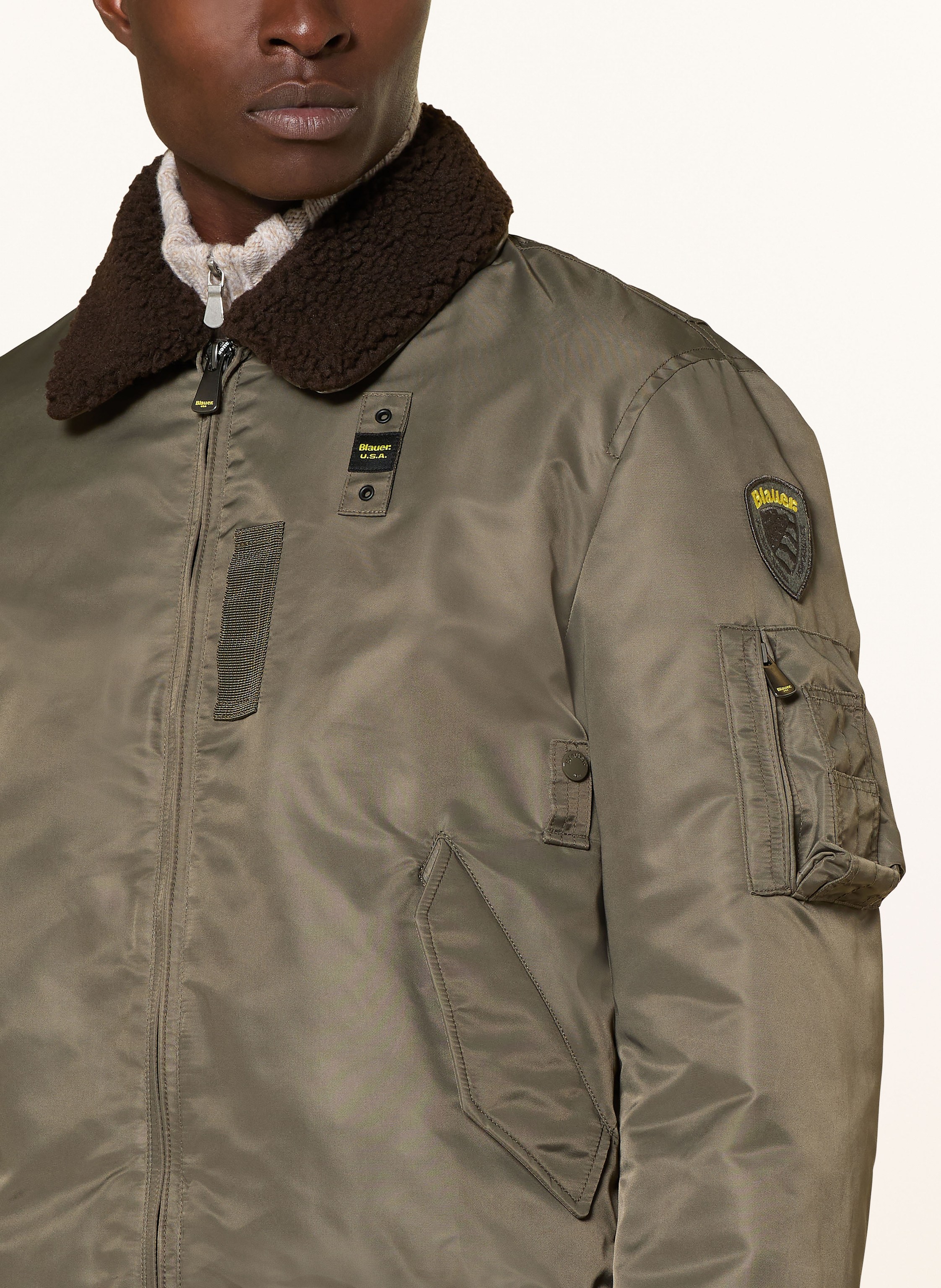 Thumbnail - Blauer Blouson Marshall Mit Dupont™ Sorona®-Isolierung gruen