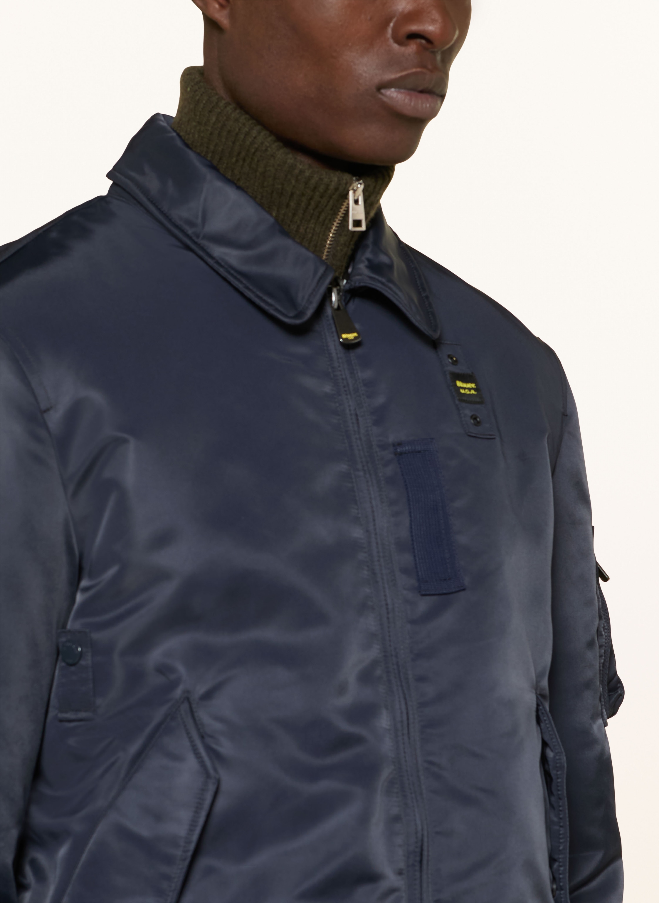 Thumbnail - Blauer Blouson Marshall Mit Dupont™ Sorona®-Isolierung blau