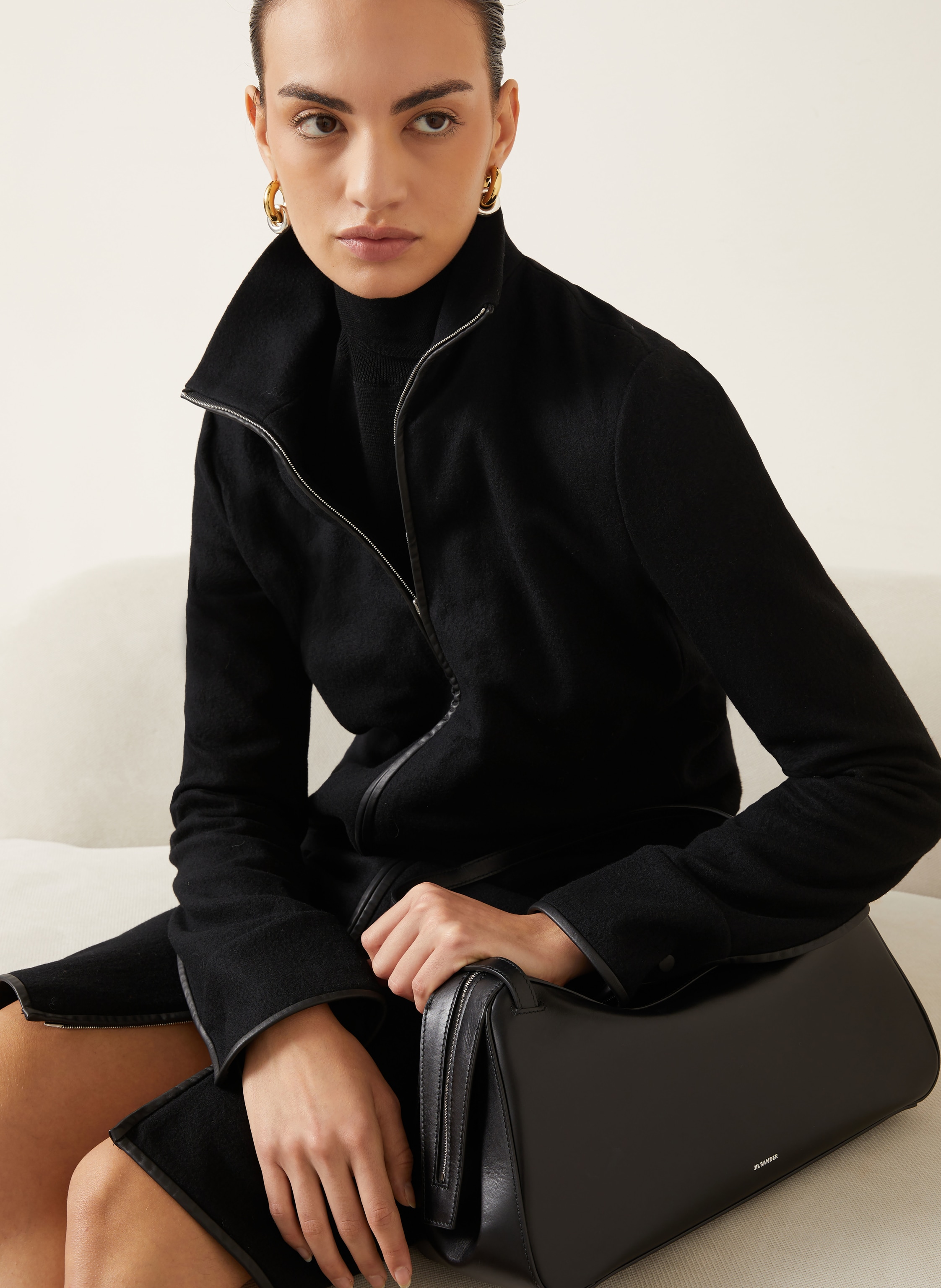 Thumbnail - Jil Sander Jacke schwarz