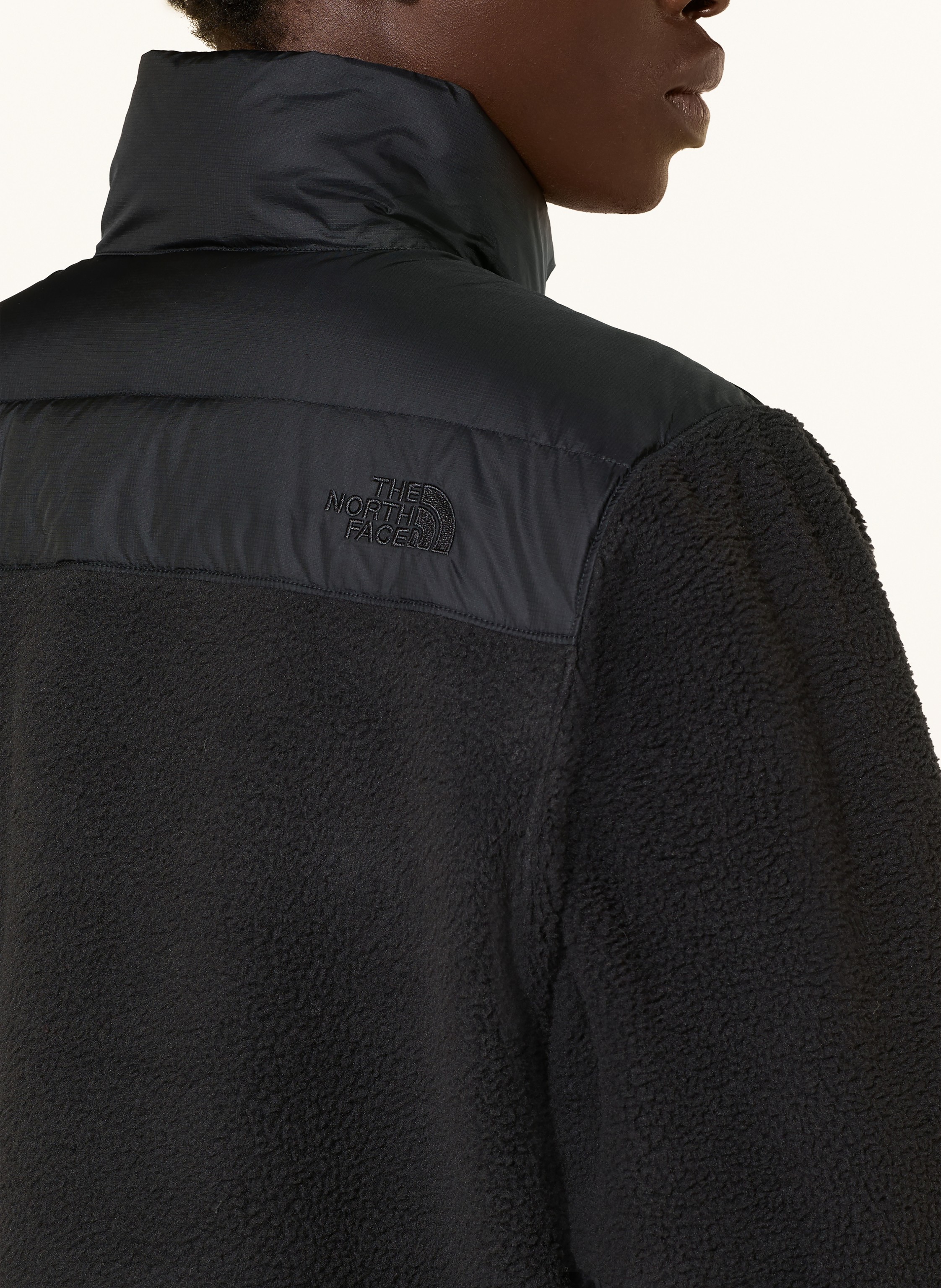 Thumbnail - The North Face Daunenjacke Rmst Denali Tek Im Materialmix schwarz