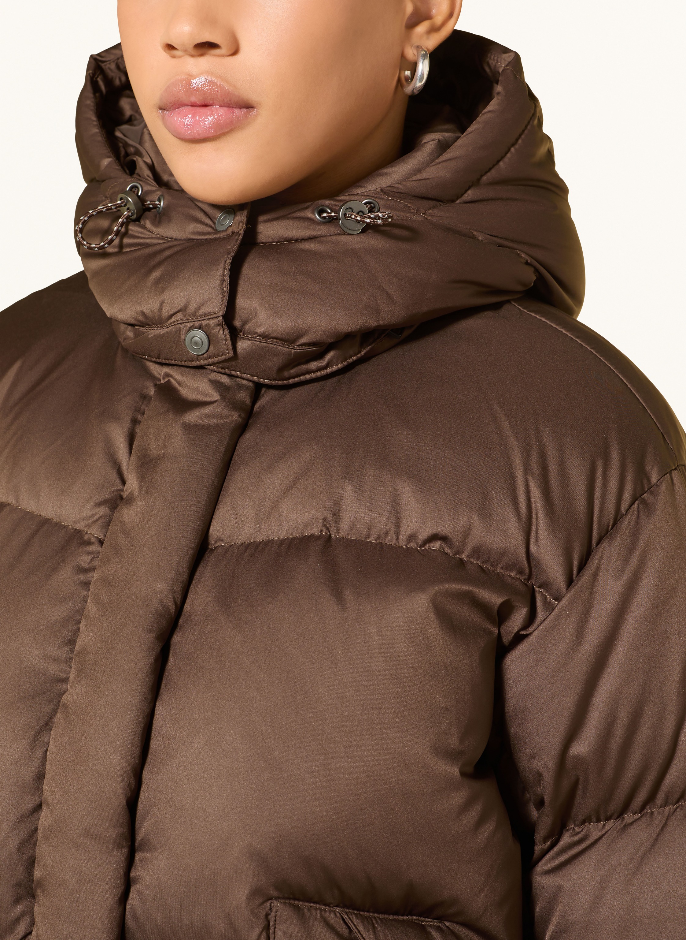 Thumbnail - Levi's® Daunenjacke Western Mit Abnehmbarer Kapuze braun