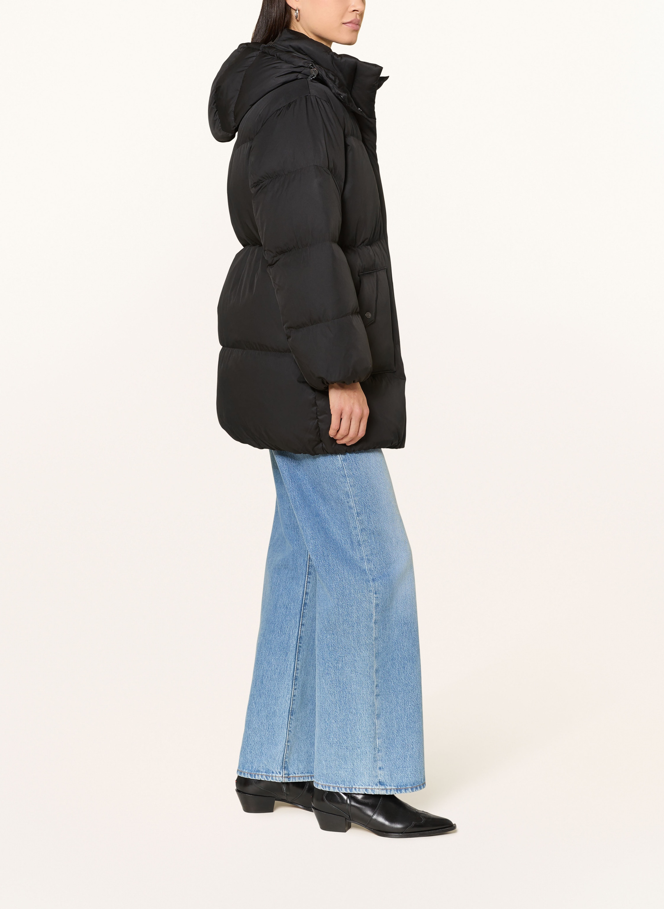 Thumbnail - Levi's® Daunenjacke Mit Abnehmbarer Kapuze schwarz