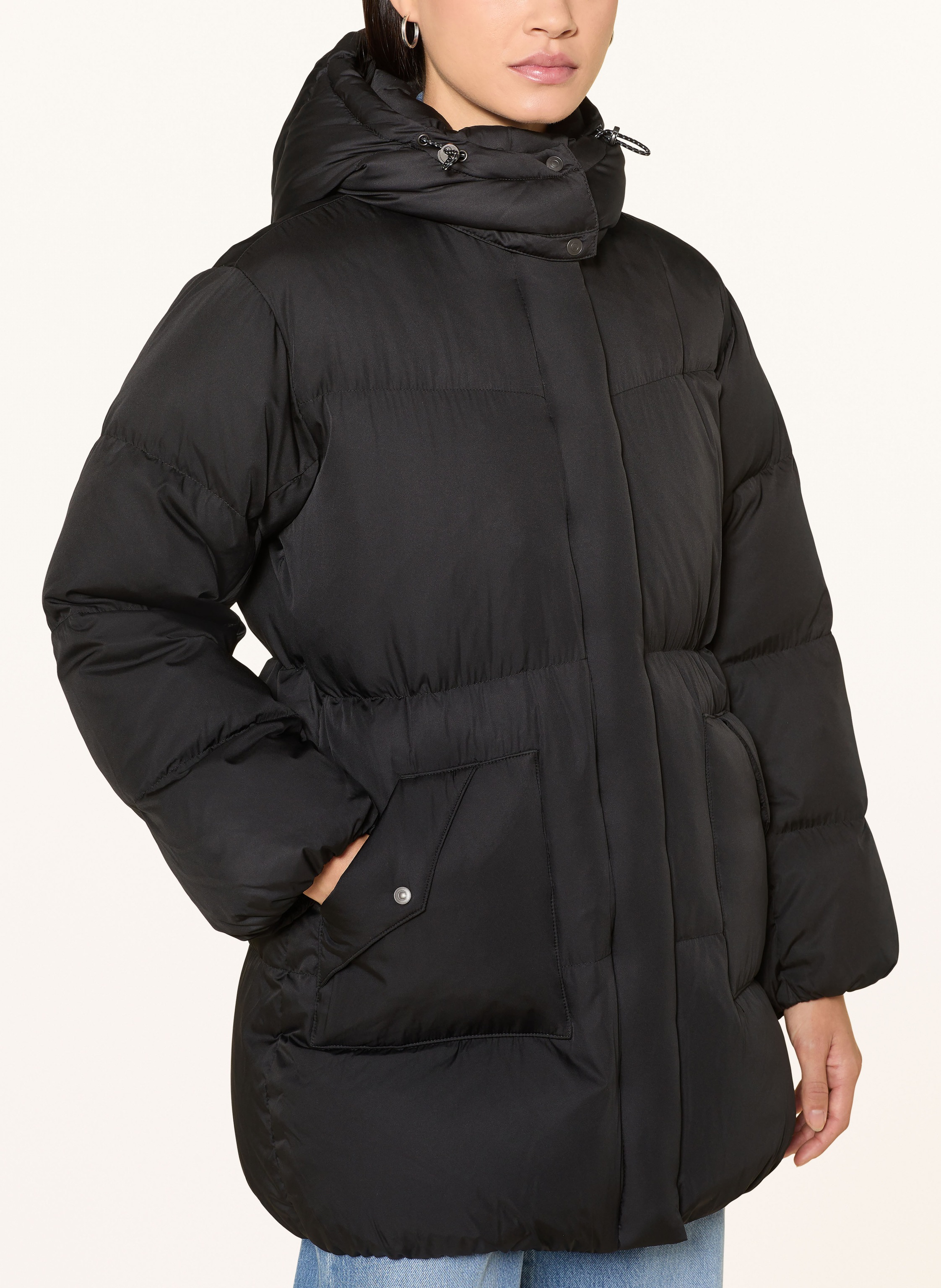 Thumbnail - Levi's® Daunenjacke Mit Abnehmbarer Kapuze schwarz