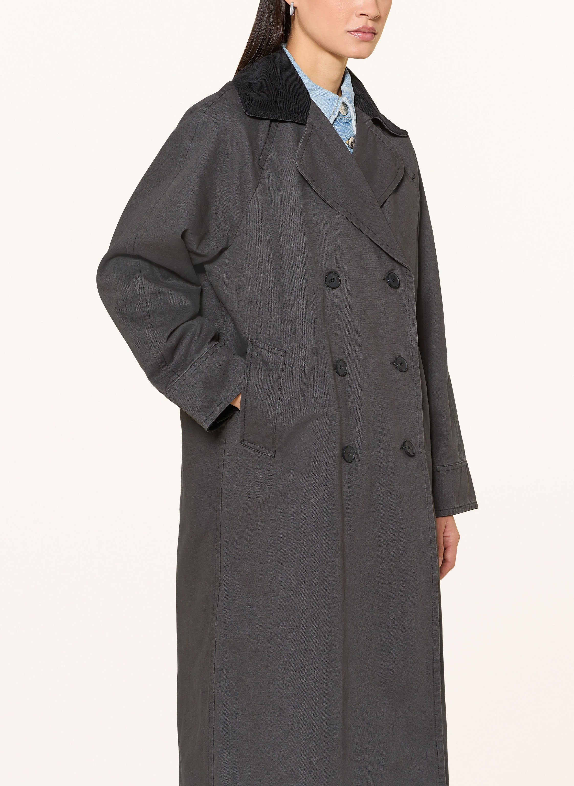 Thumbnail - Levi's® Trenchcoat Bree Barn grau
