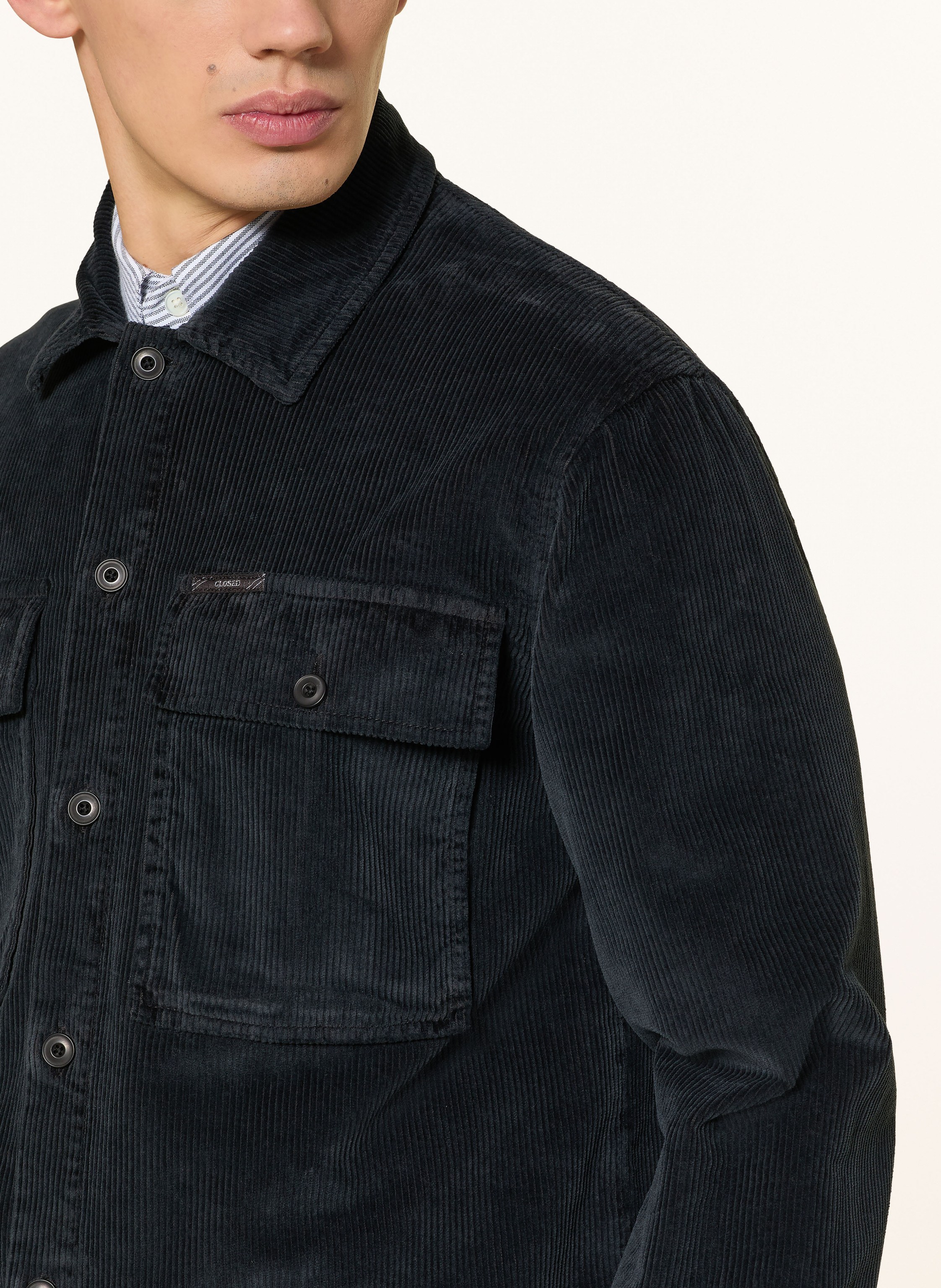 Thumbnail - Closed Cord-Overjacket schwarz