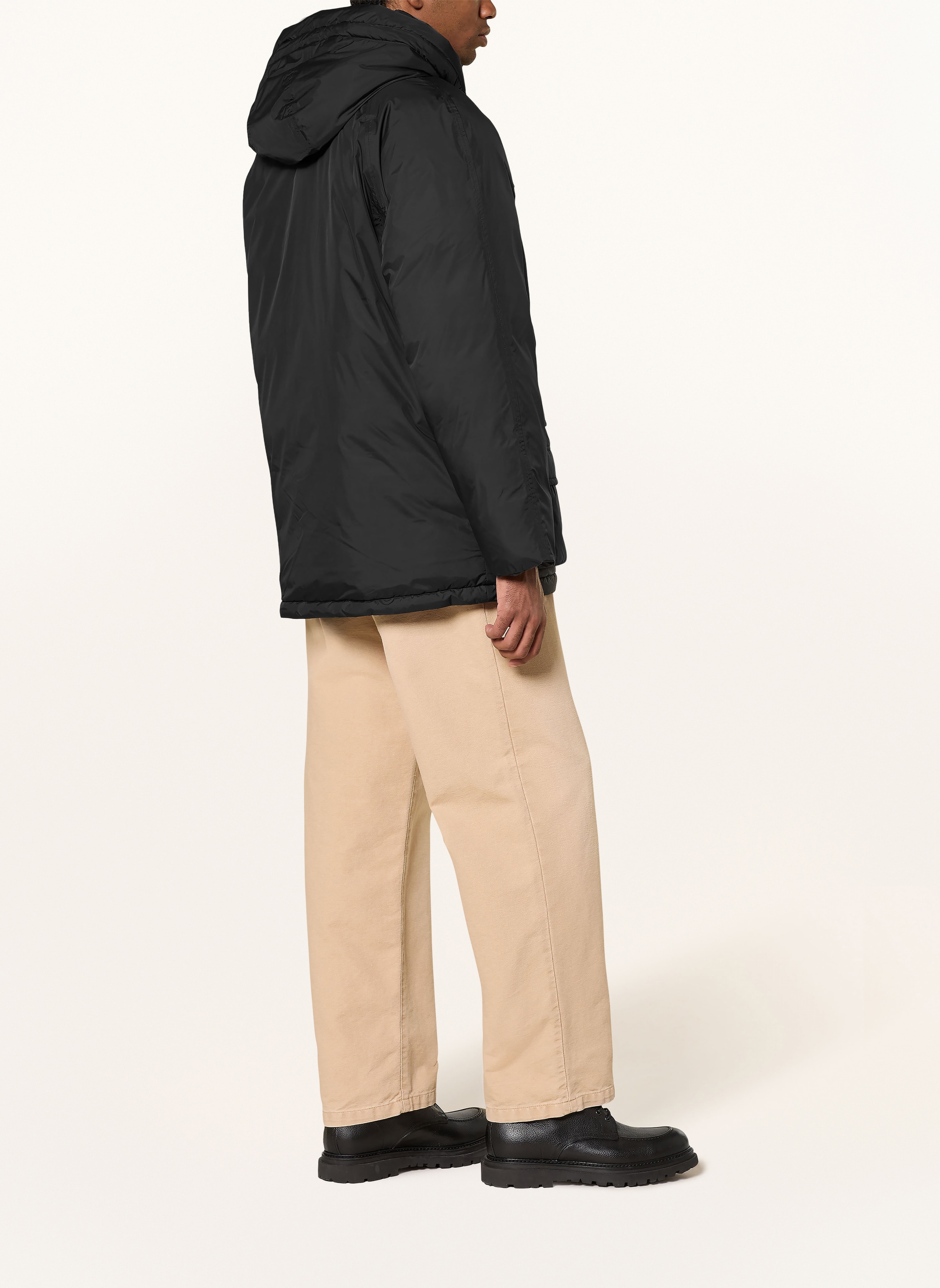 Thumbnail - Napapijri Parka A-Gail Zum Wenden Mit Abnehmbarer Kapuze schwarz