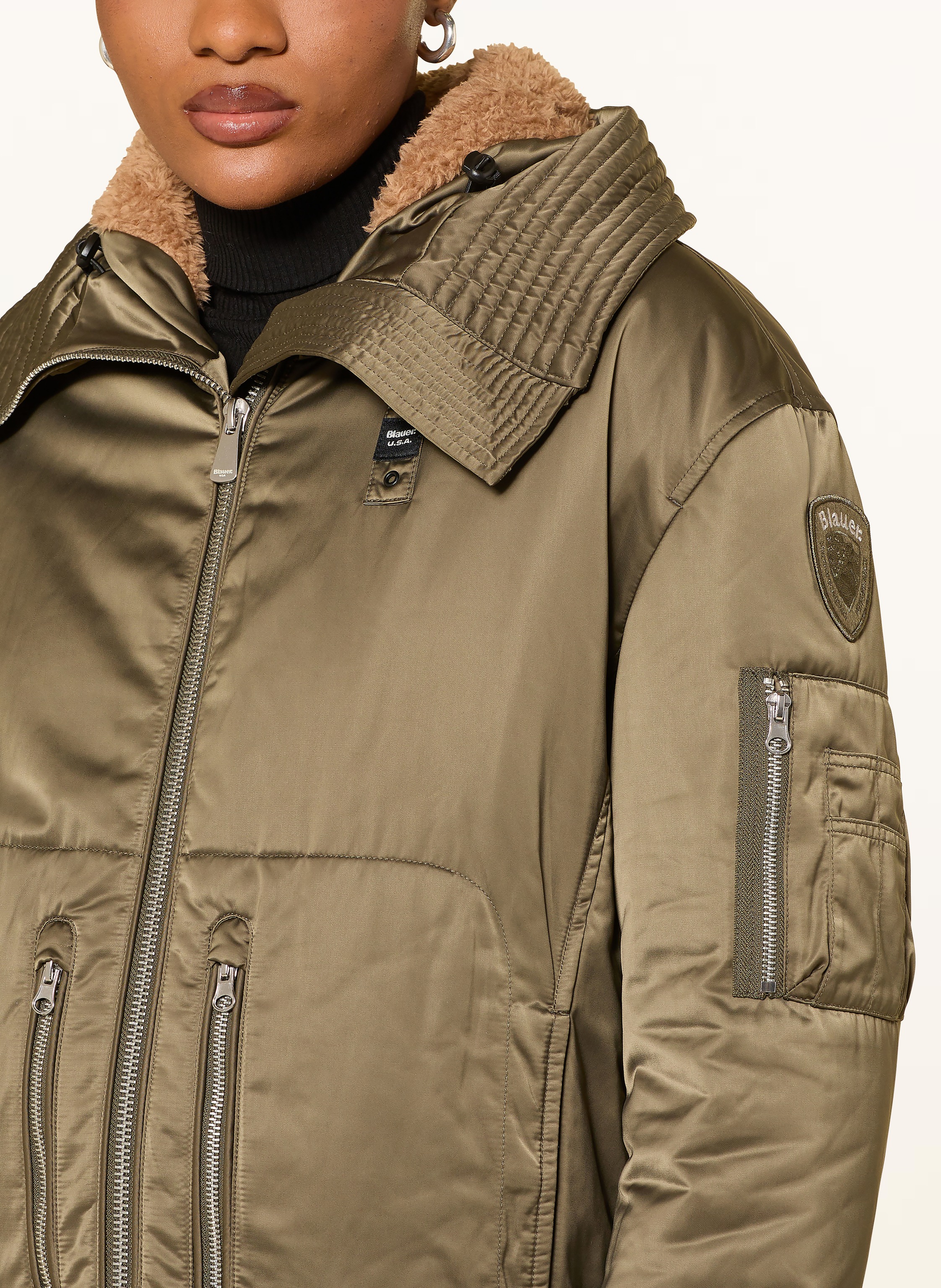 Thumbnail - Blauer Jacke Nearen gruen