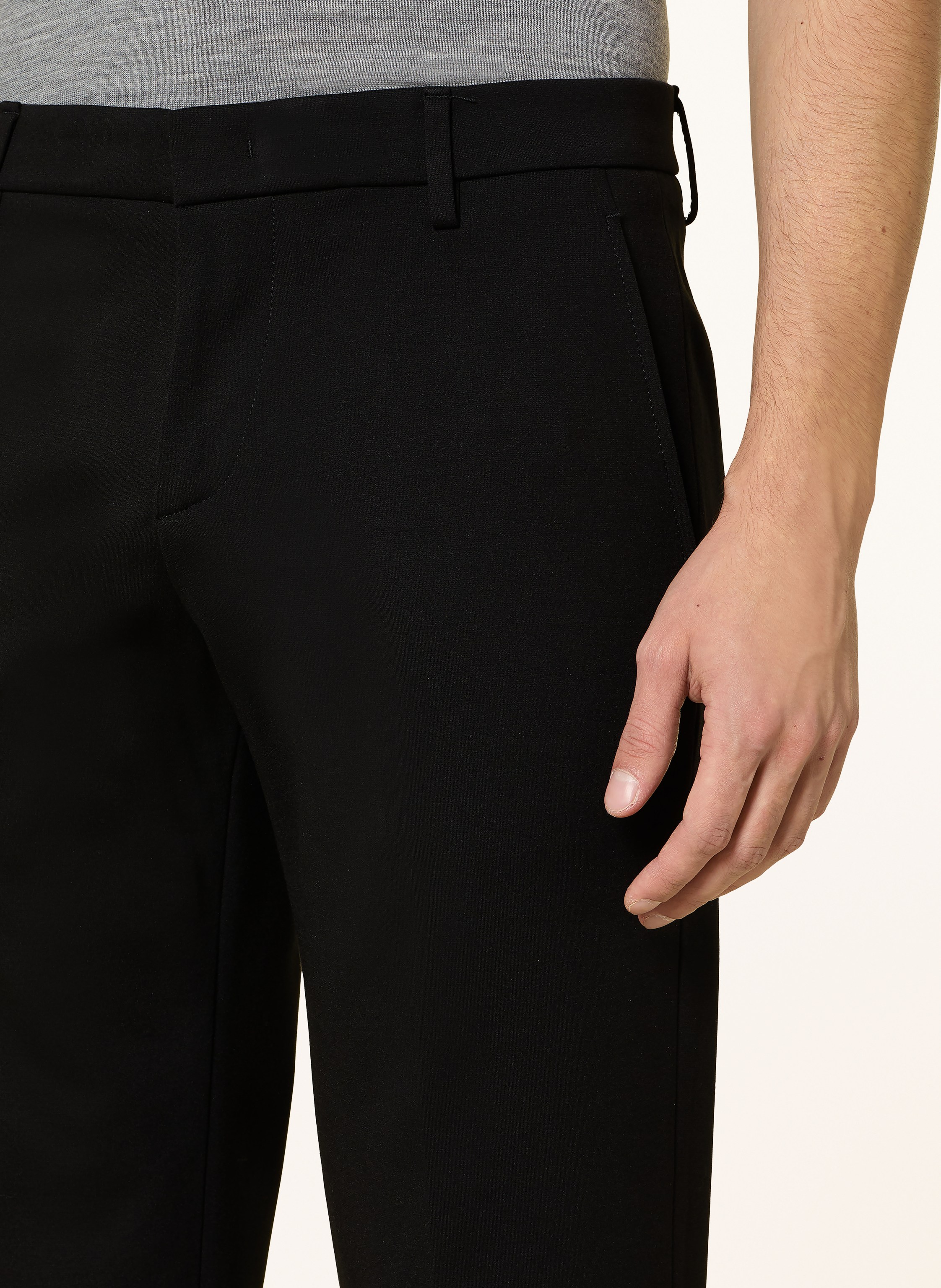 Thumbnail - Dondup Chino Gaubert Regular Fit schwarz